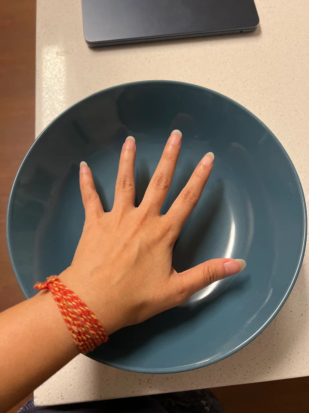 4 Blue Ceramic Bowls image indicator(2)