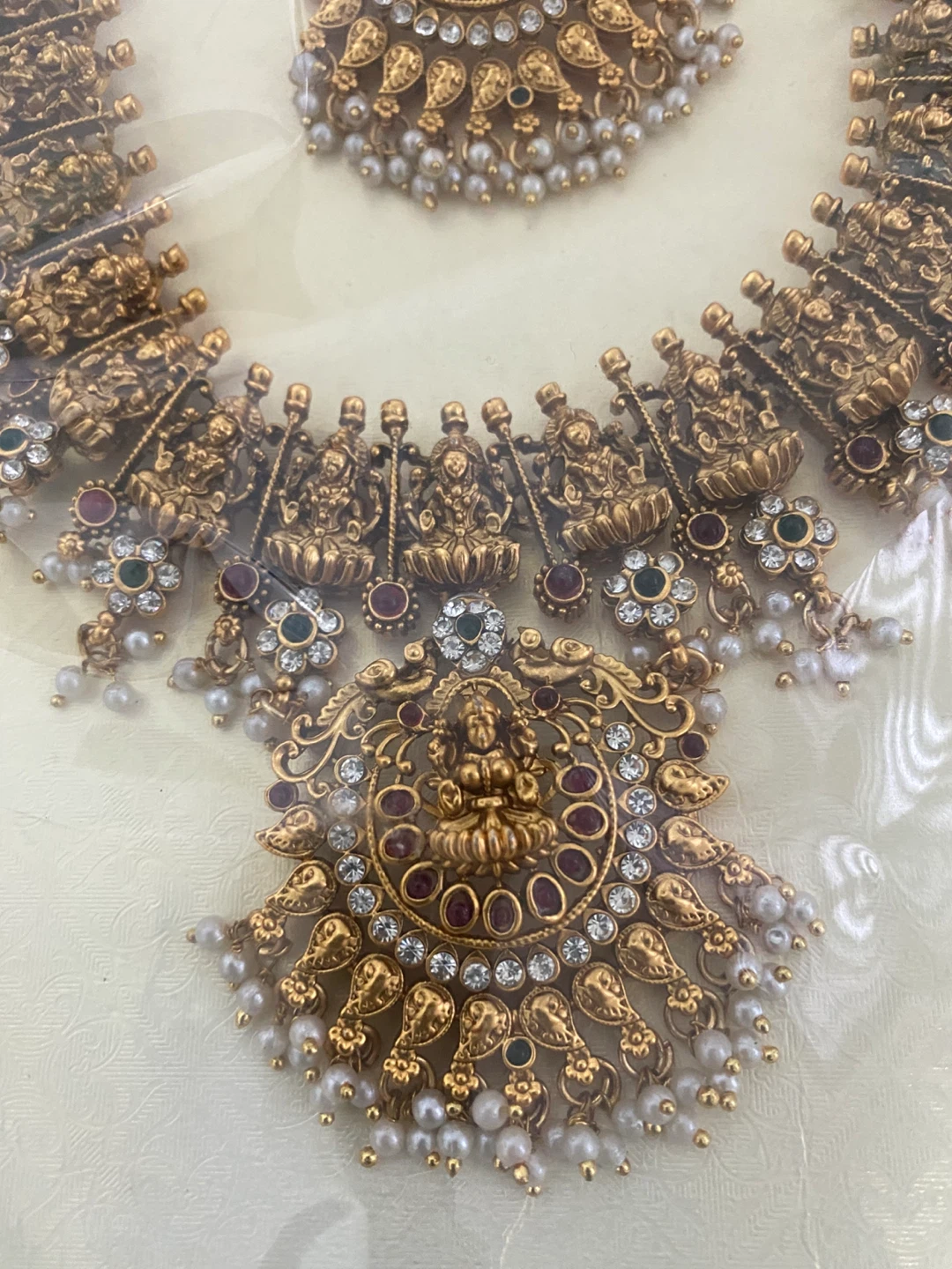Gold Indian Jewelry Set - photo 2