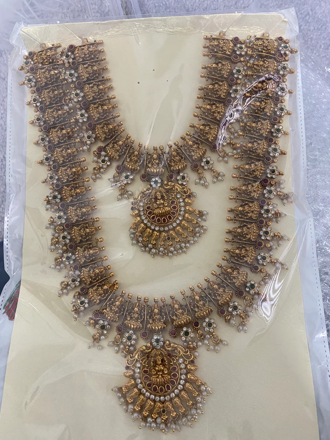 Gold Indian Jewelry Set - photo 5