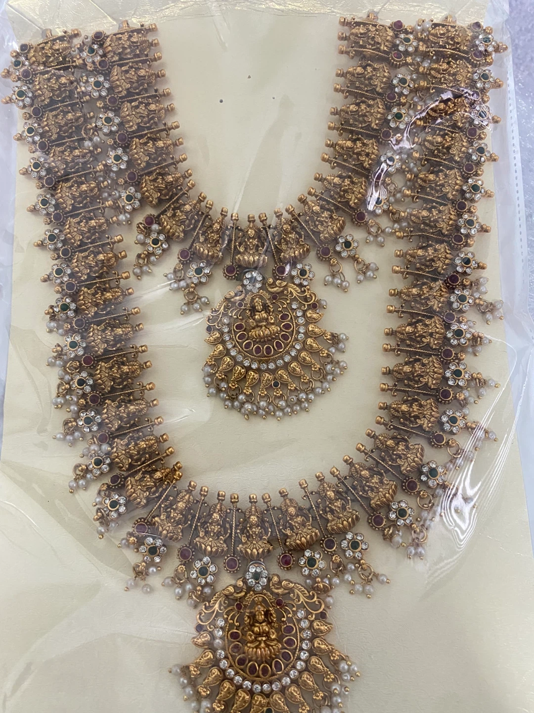 Gold Indian Jewelry Set - photo 4