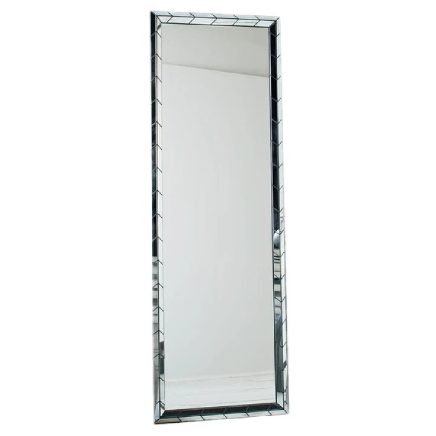 West Elm Chevron Tile Floor Mirror thumbnail