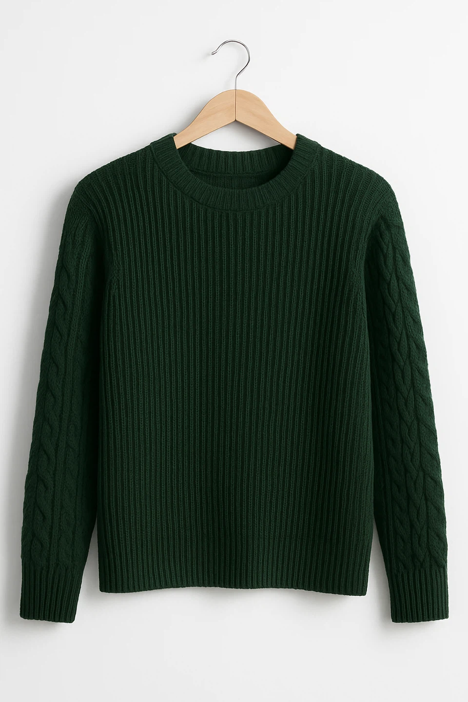 Green Knit Sweater