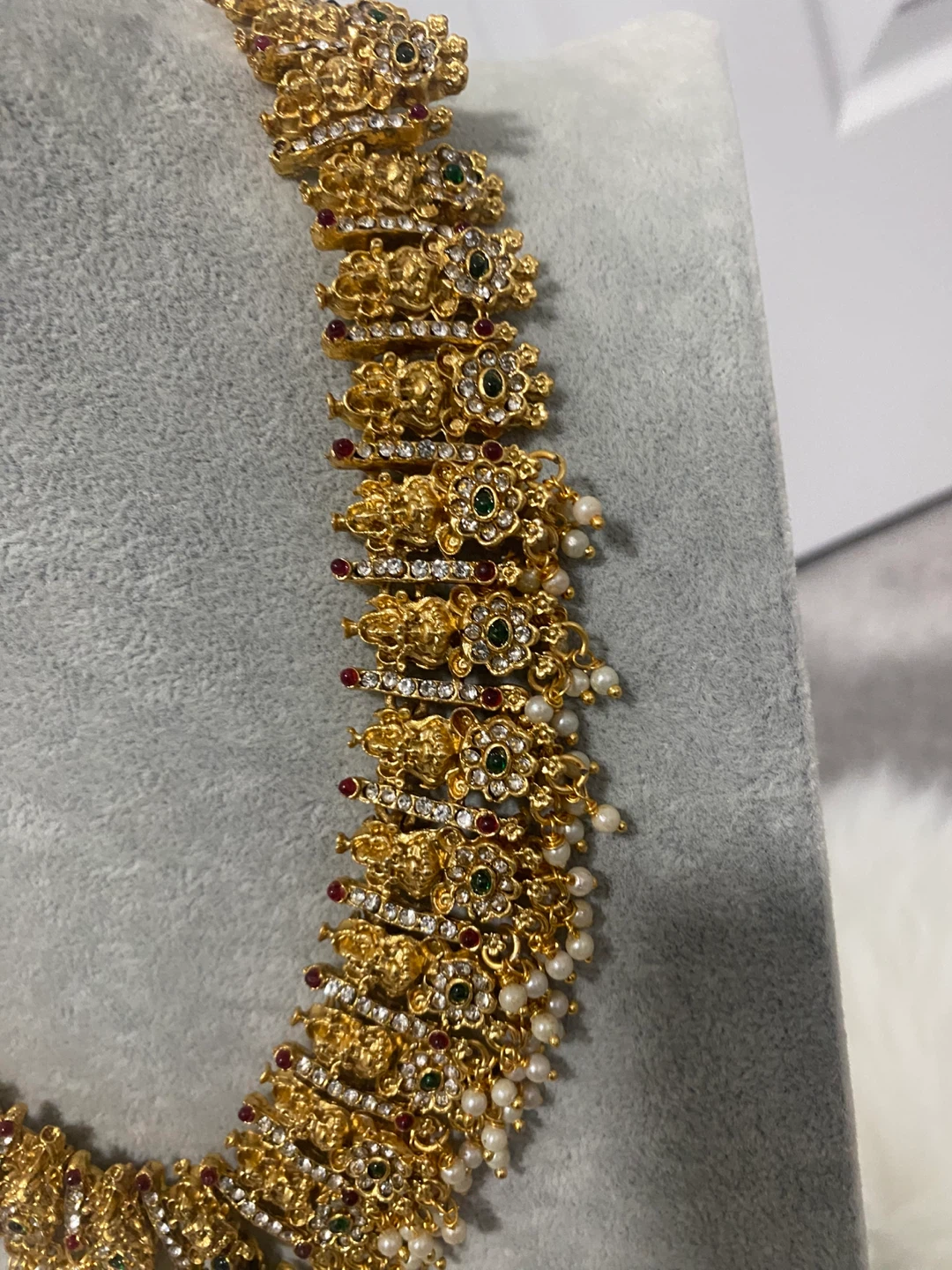 Gold Plated Necklace & Earring Set - photo 4