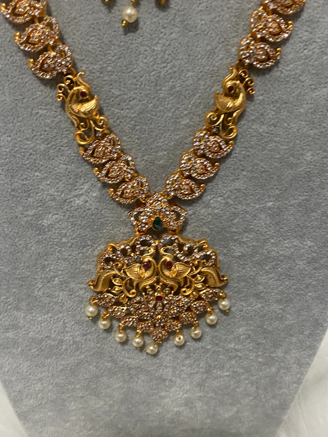 Gold Indian Jewelry Set - photo 2