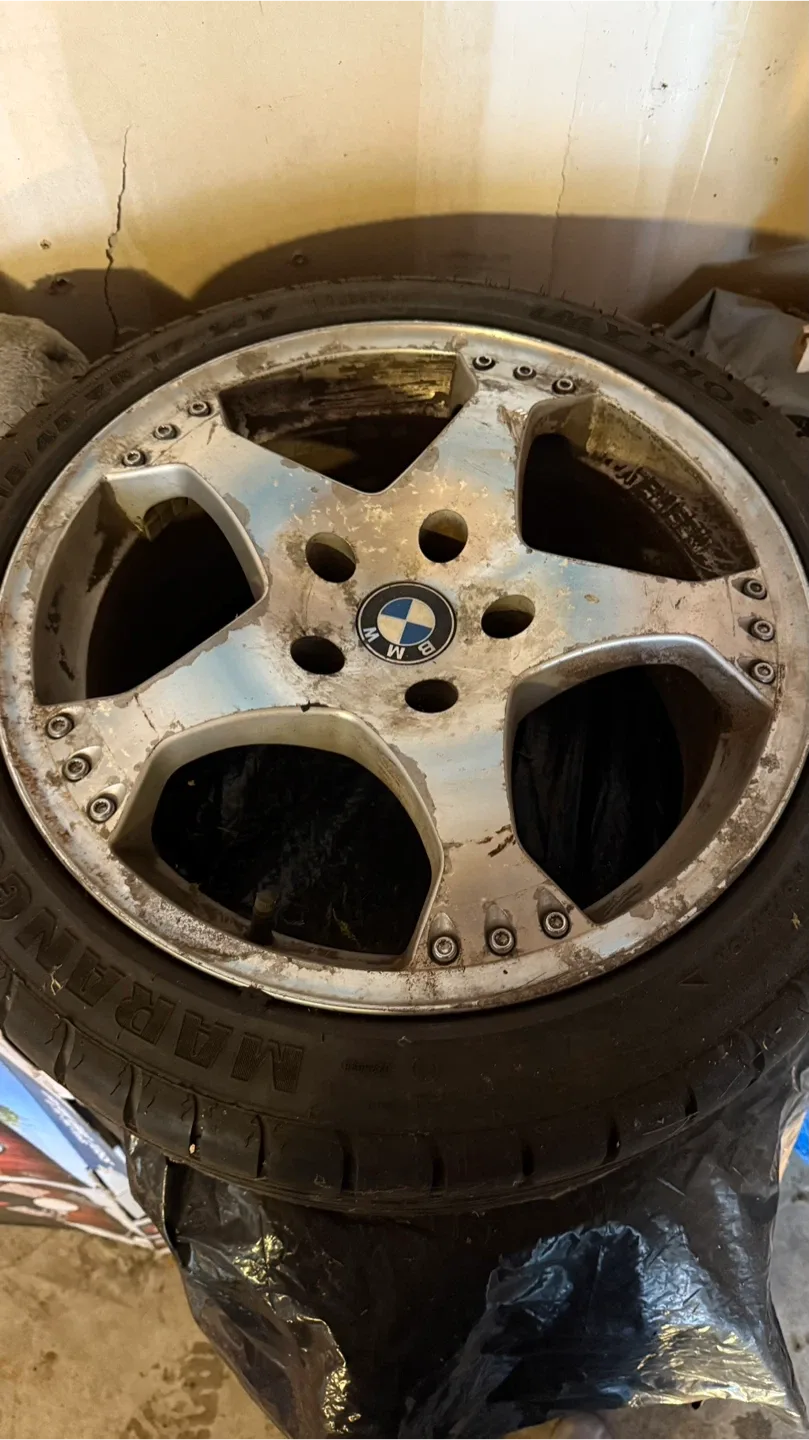 BMW Wheel with Marangoni Tyre 215/45ZR17 thumbnail