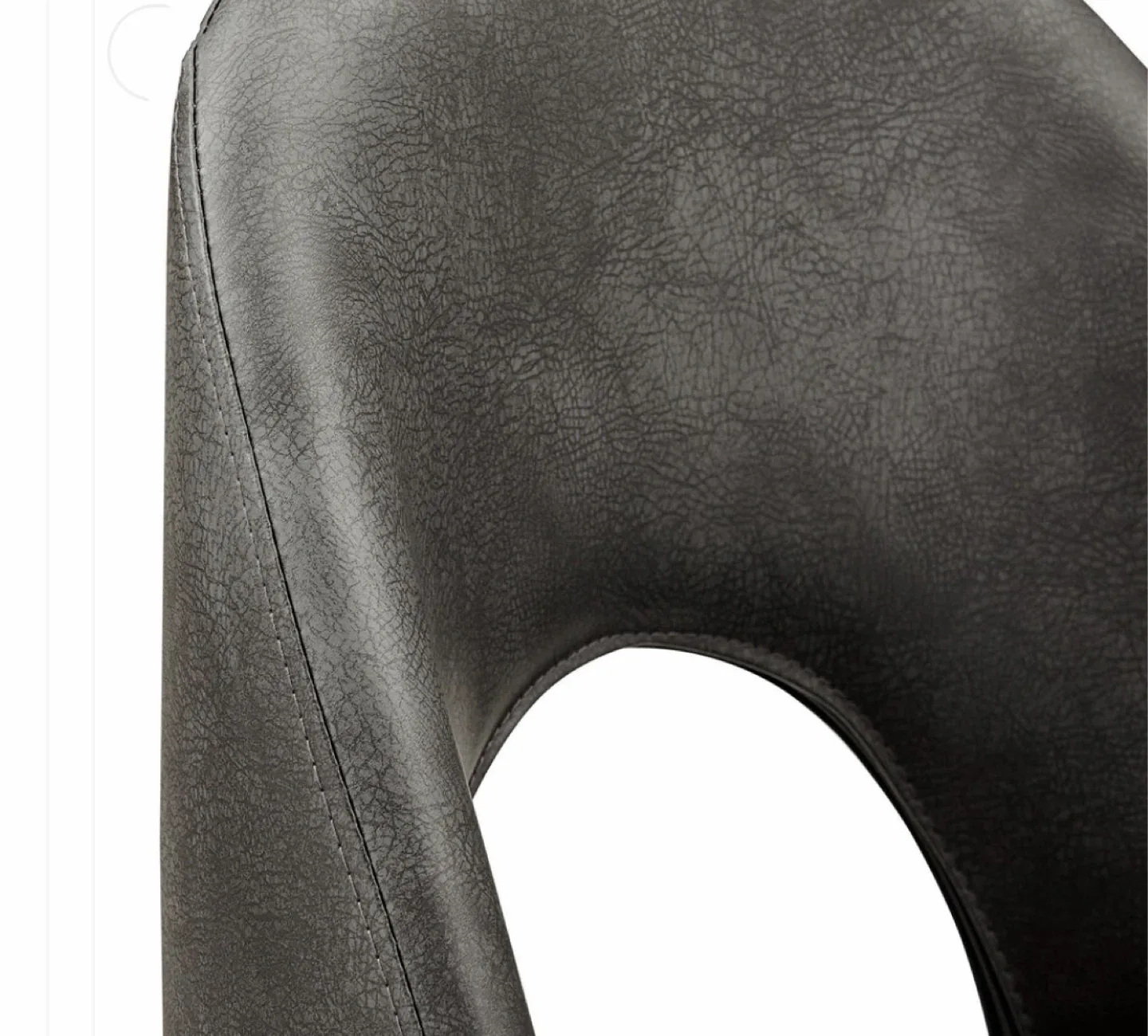 2 New Swivel Counter Height Stools  -  Gray or Black image indicator(4)