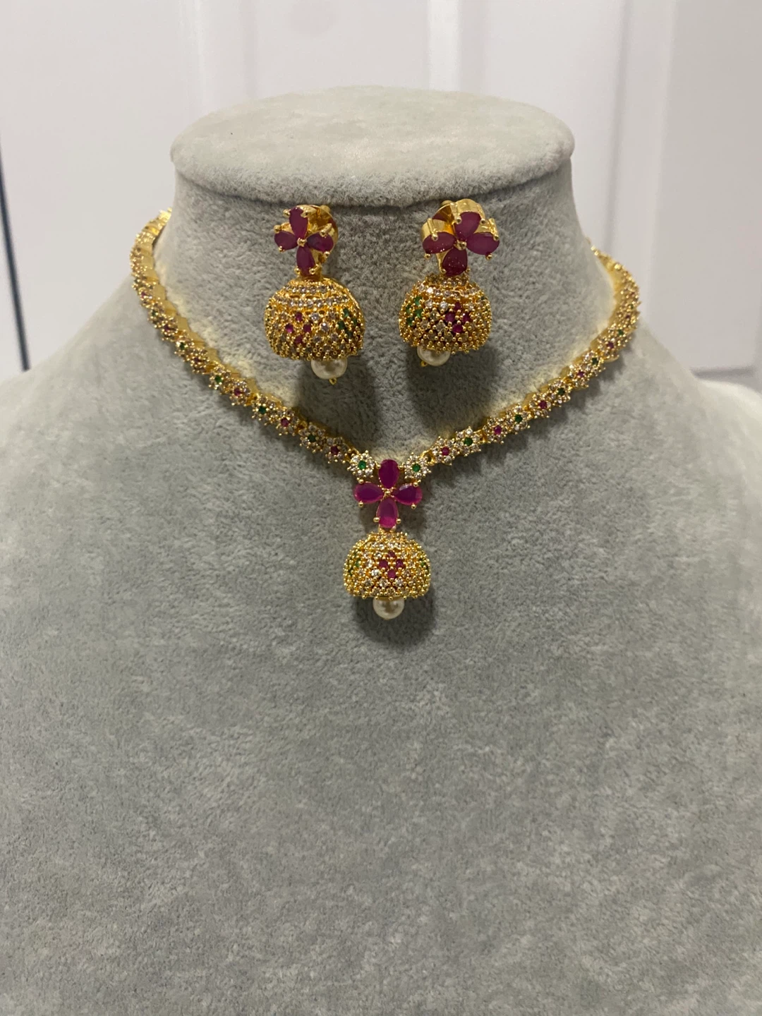Necklace and Earring Jewellery Set - photo 4