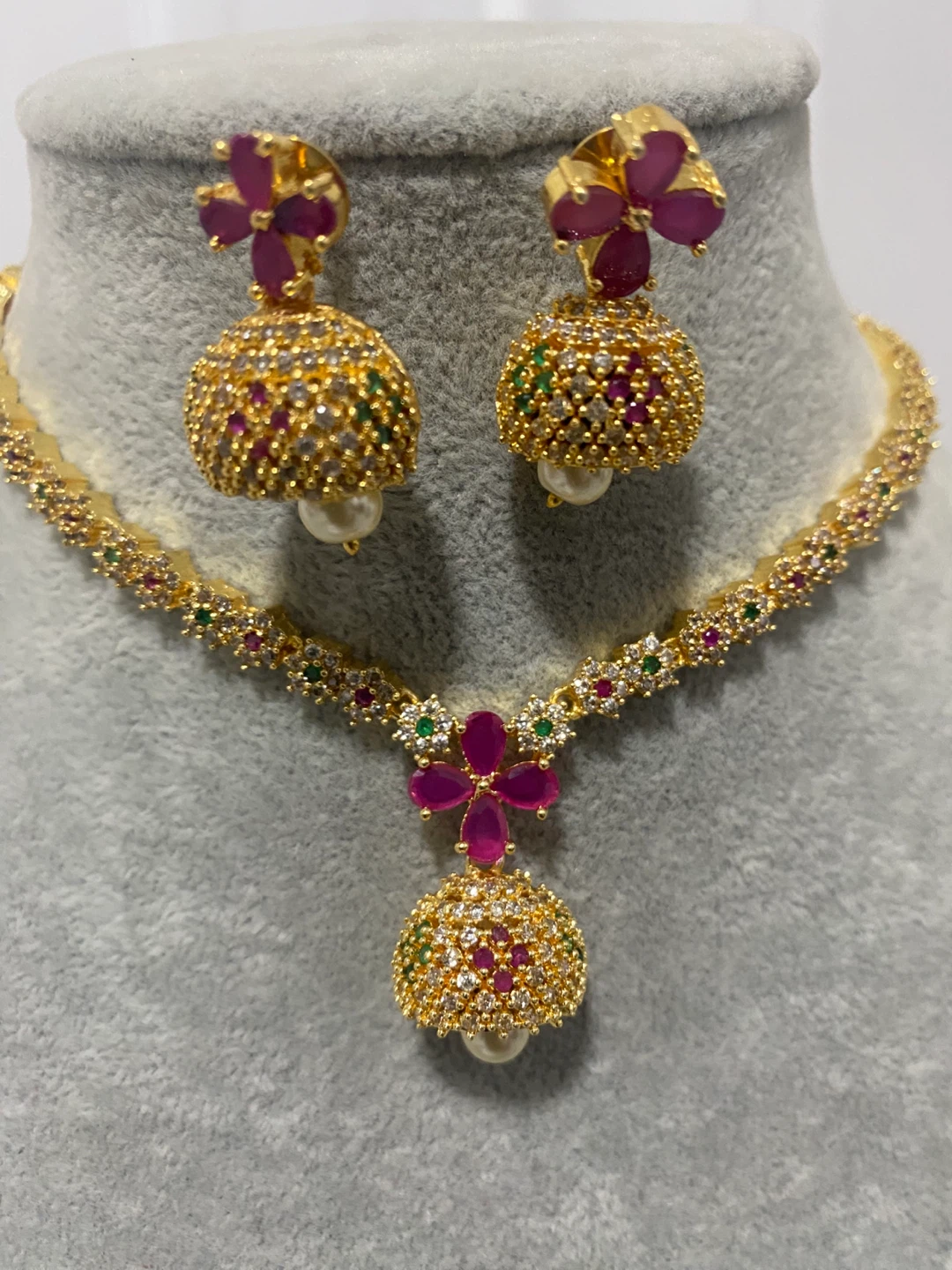 Necklace and Earring Jewellery Set - photo 3