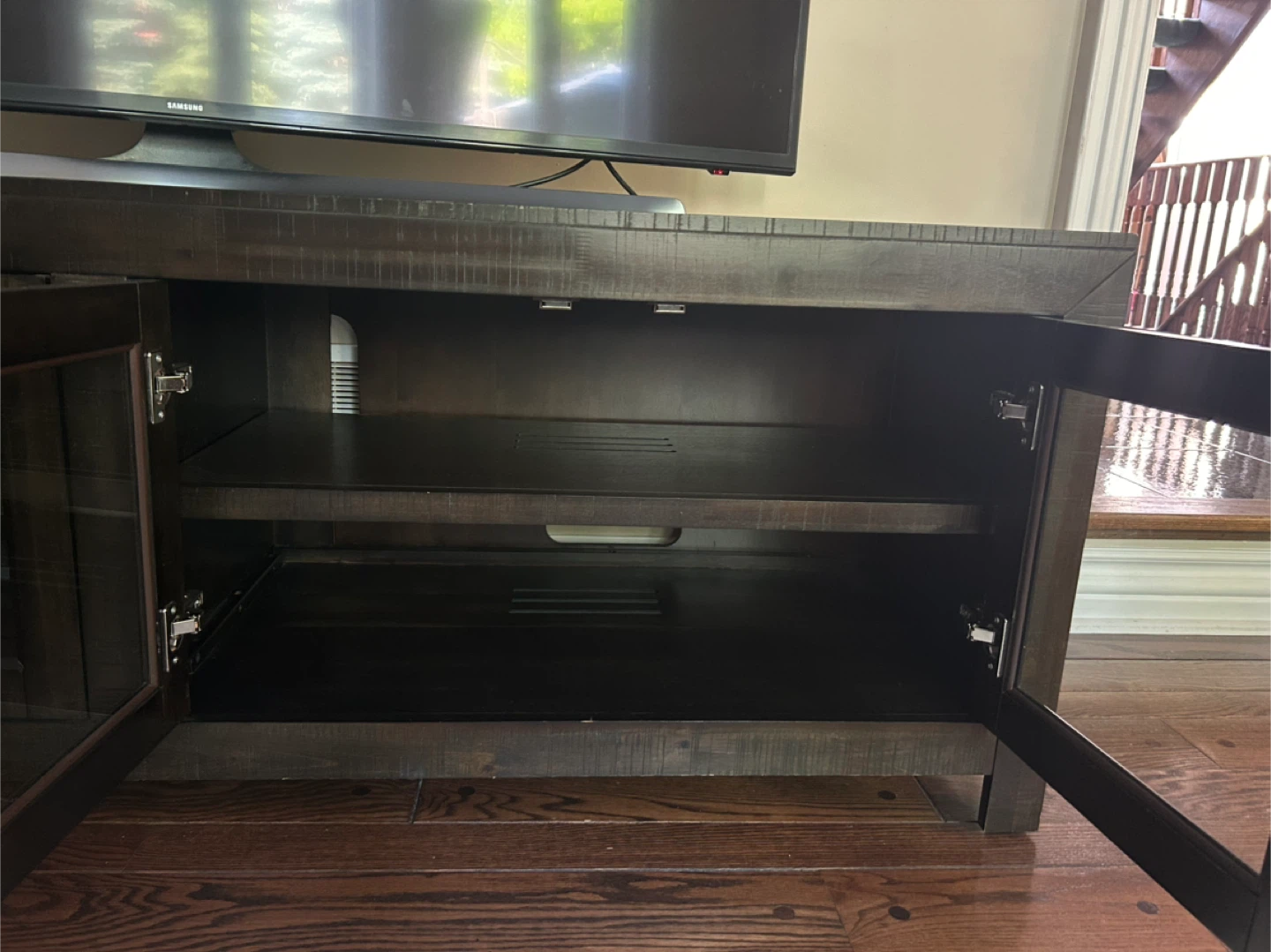 Wooden TV Stand/Media Console - photo 2