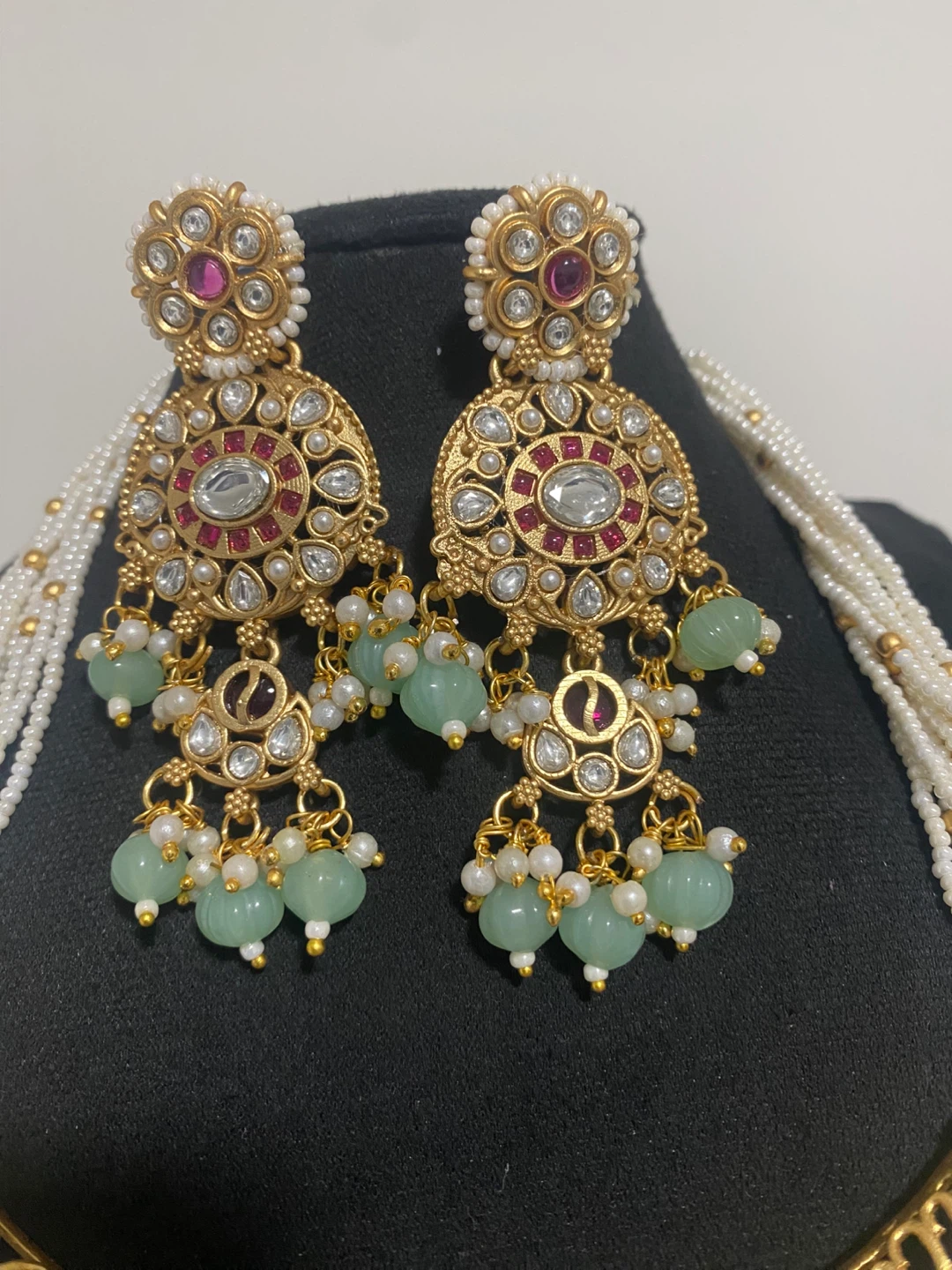 Earrings and Necklace Set - photo 3