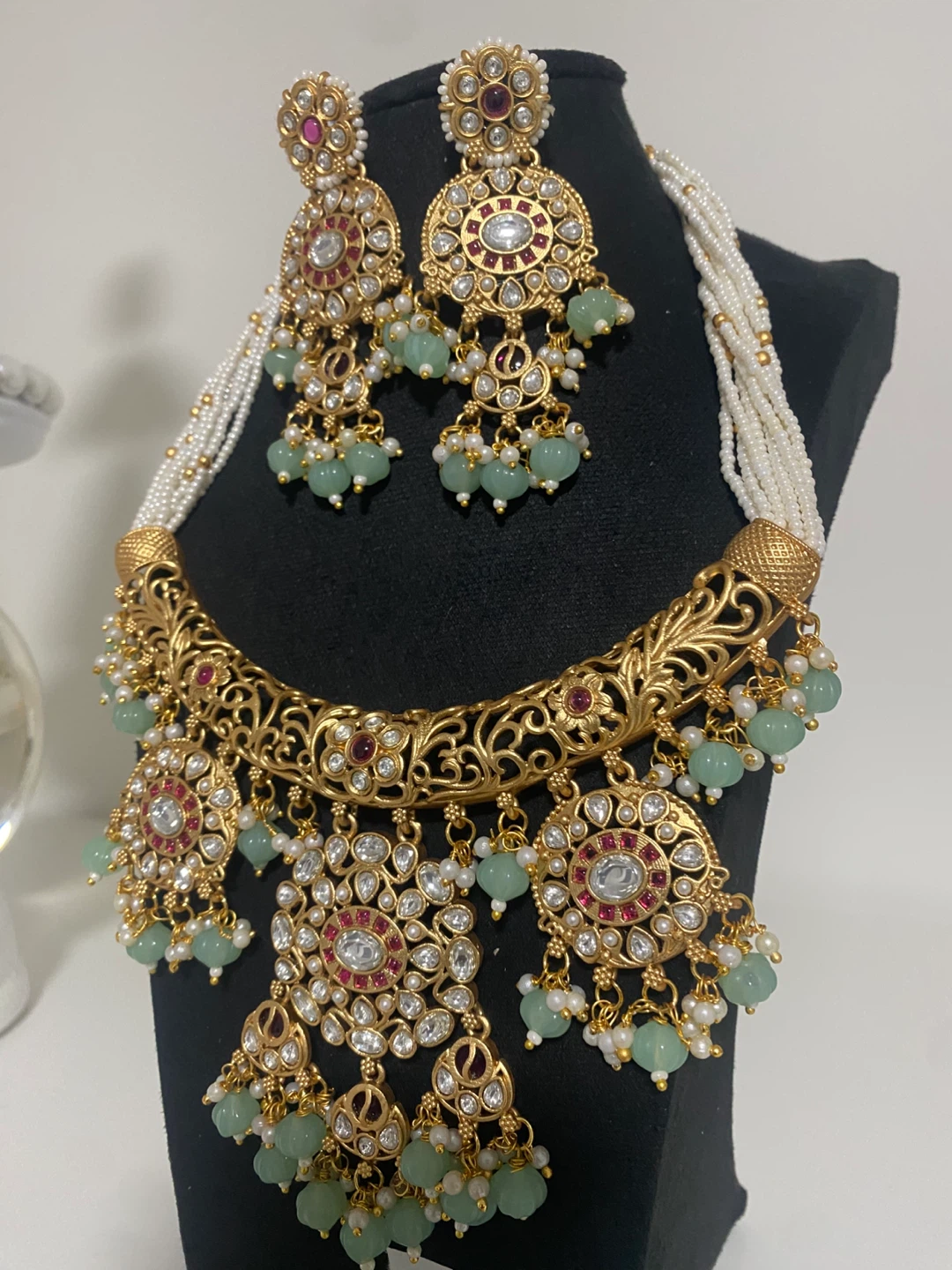 Earrings and Necklace Set - photo 2