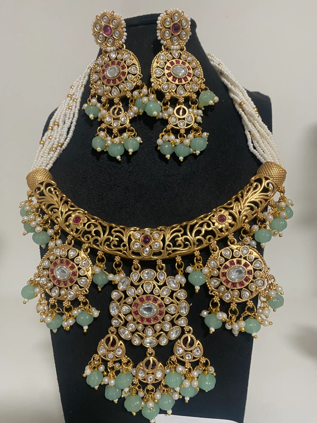 Earrings and Necklace Set