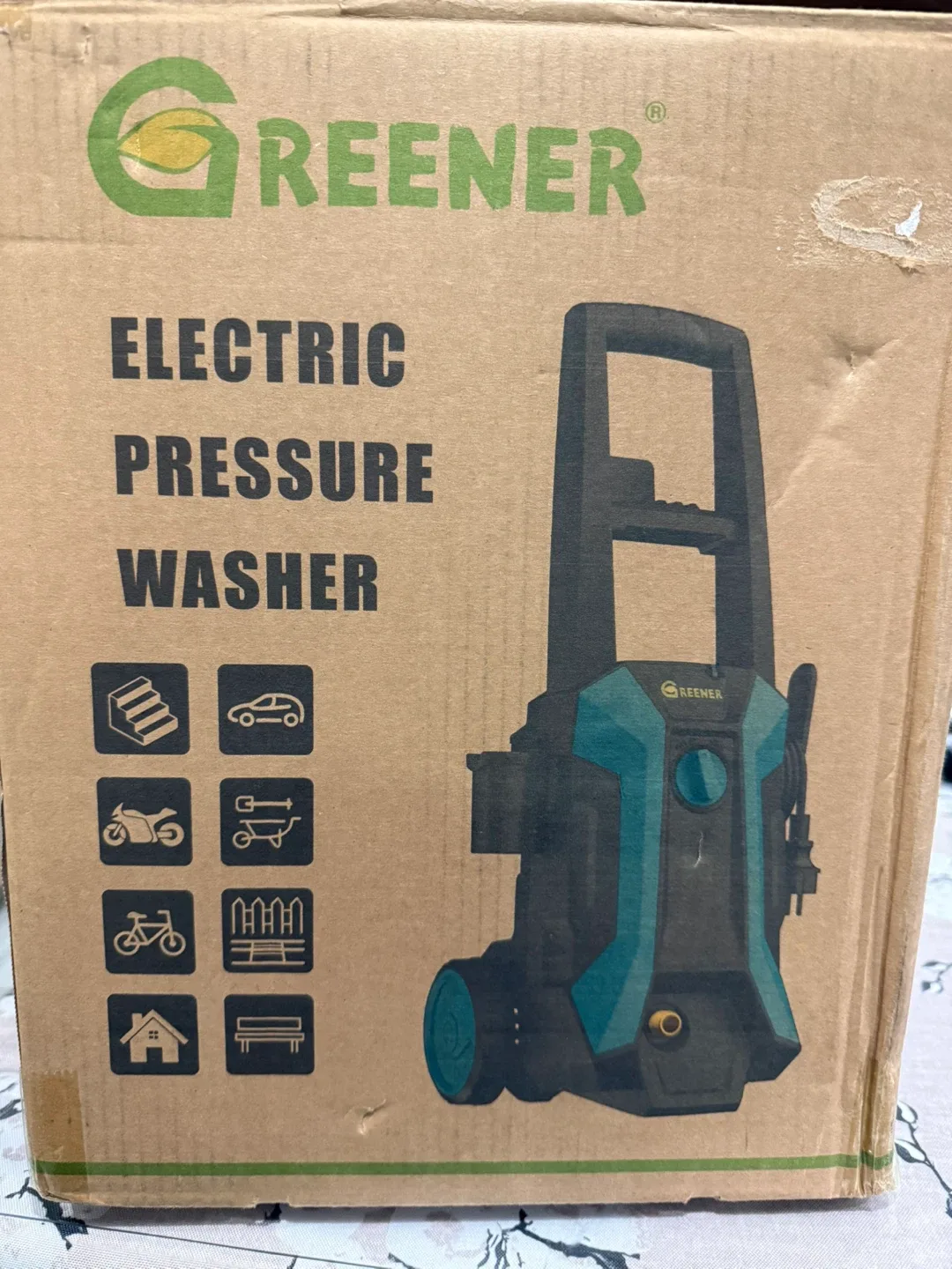 Greener Electric Pressure Washer image indicator(4)