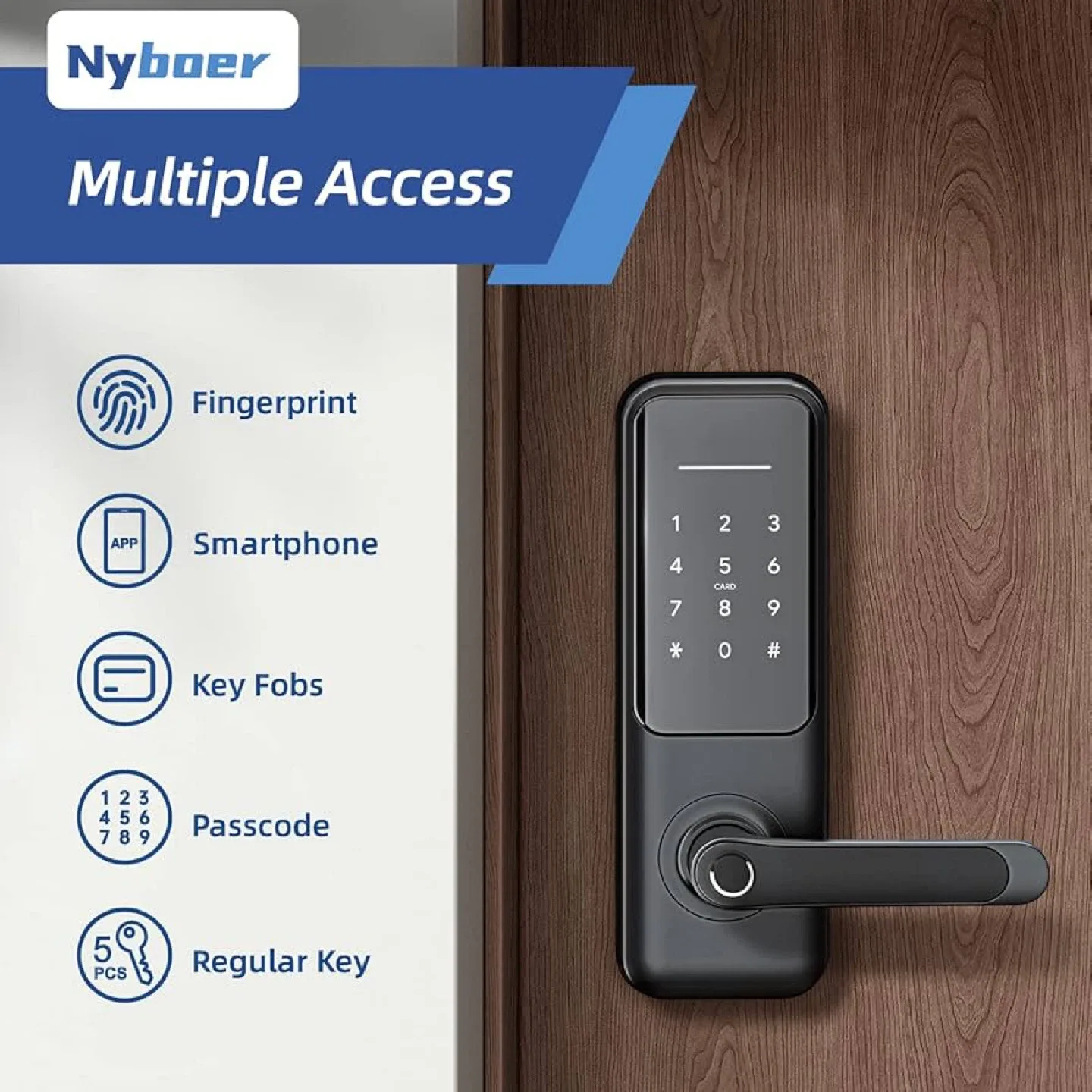 Nyboer All-Round Smart Lock - Keypad Entry image indicator(3)