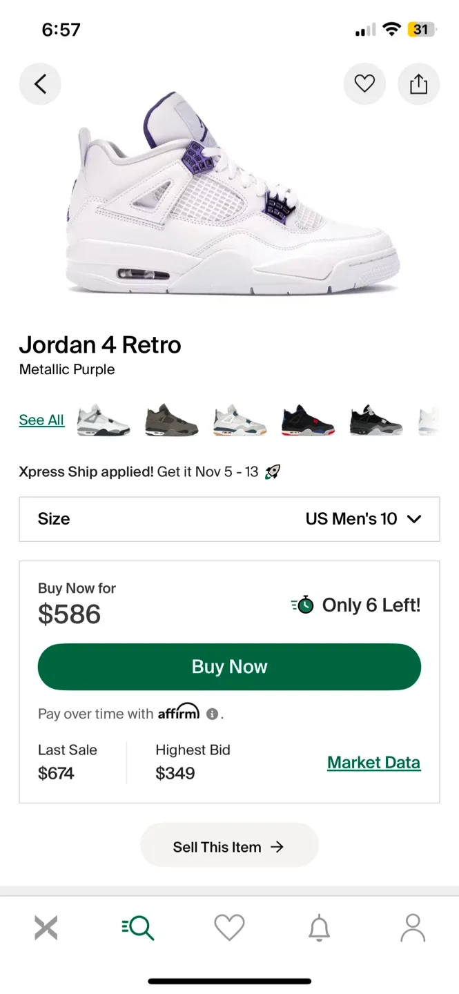 Jordan 1 Retro & Jordan 4 Retro Shoes image indicator(3)