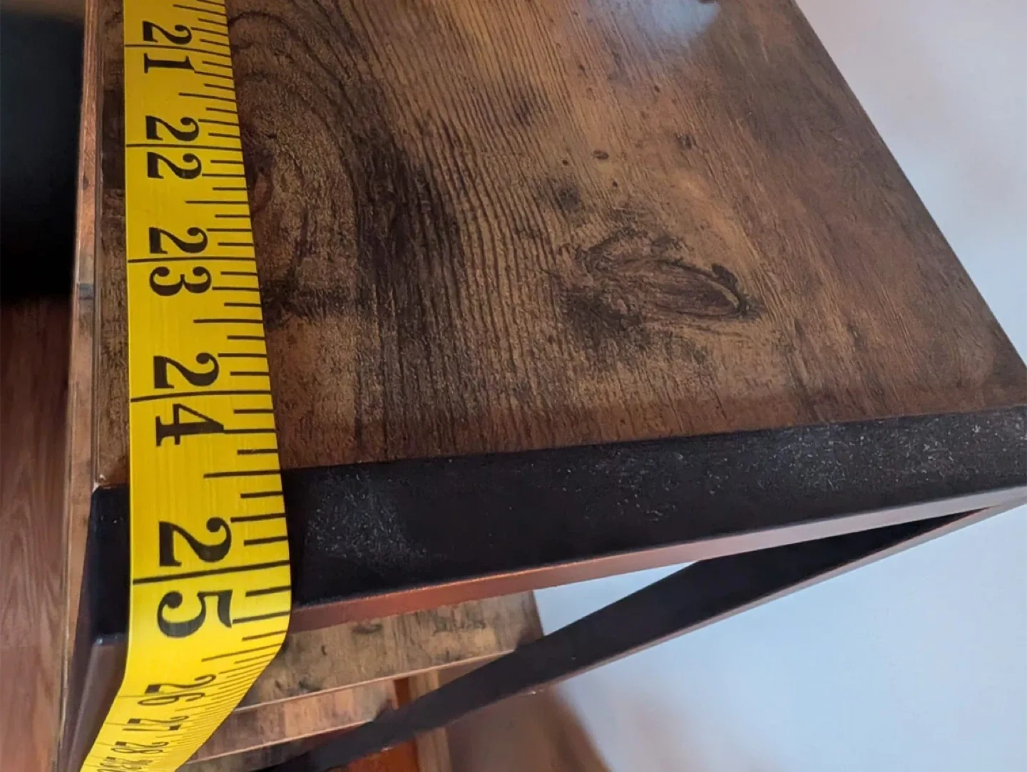 Industrial Brown Bookshelf with Drawers image indicator(4)