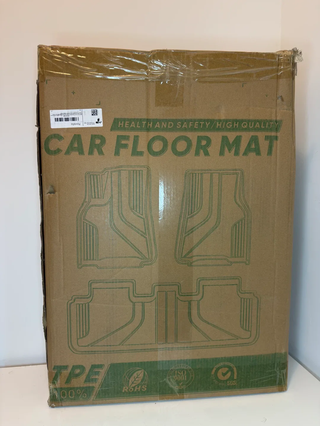 2023 Tesla Model 3 Floor Mats Custom Fit All Weather TPE thumbnail