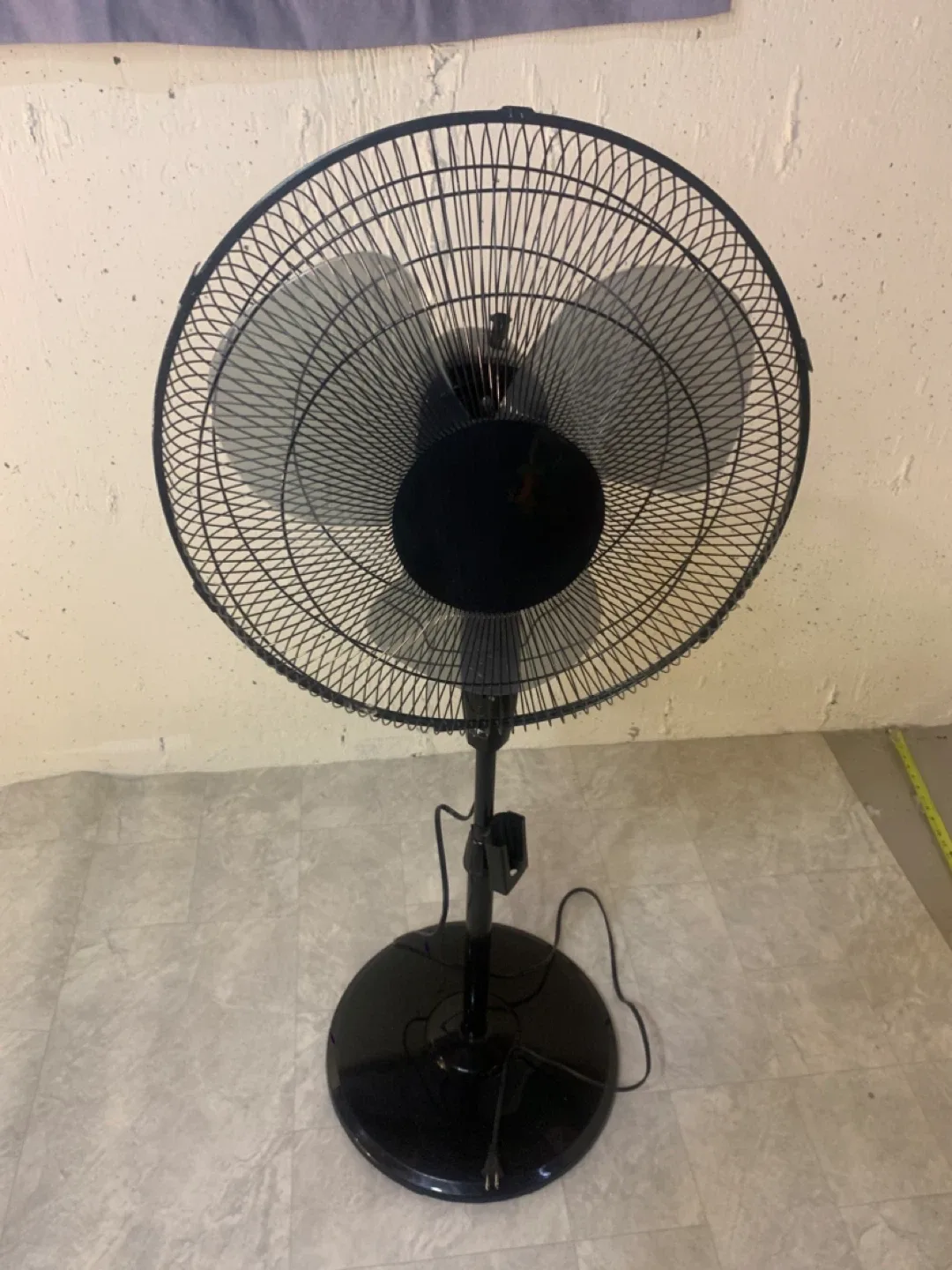 ERA GEAR Black Stand Fan - indoor fans