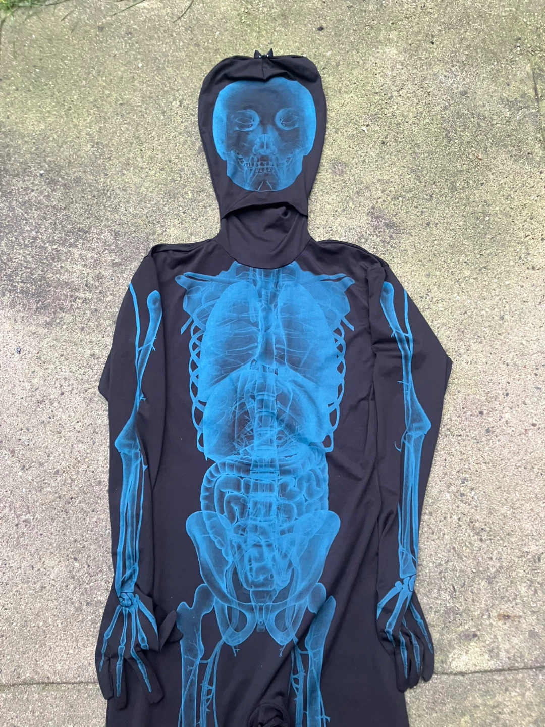 Adult X-Ray Skeleton Costume - Size Tall - photo 2