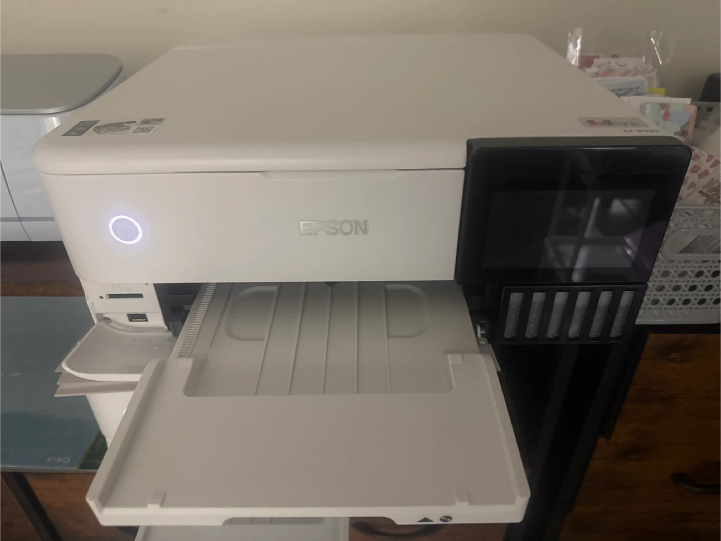 Epson EcoTank ET-8500 Photo Printer - Like New!
