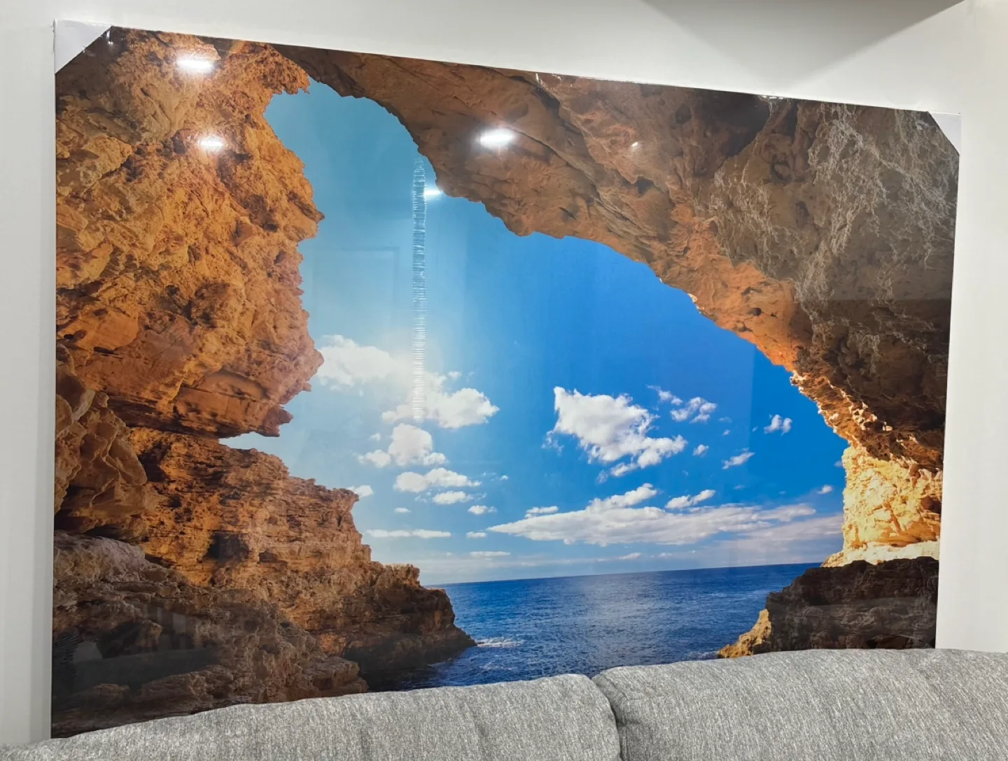 🥕Scenic Painting - Length: 39 inches /Width: 55 inches image indicator(5)