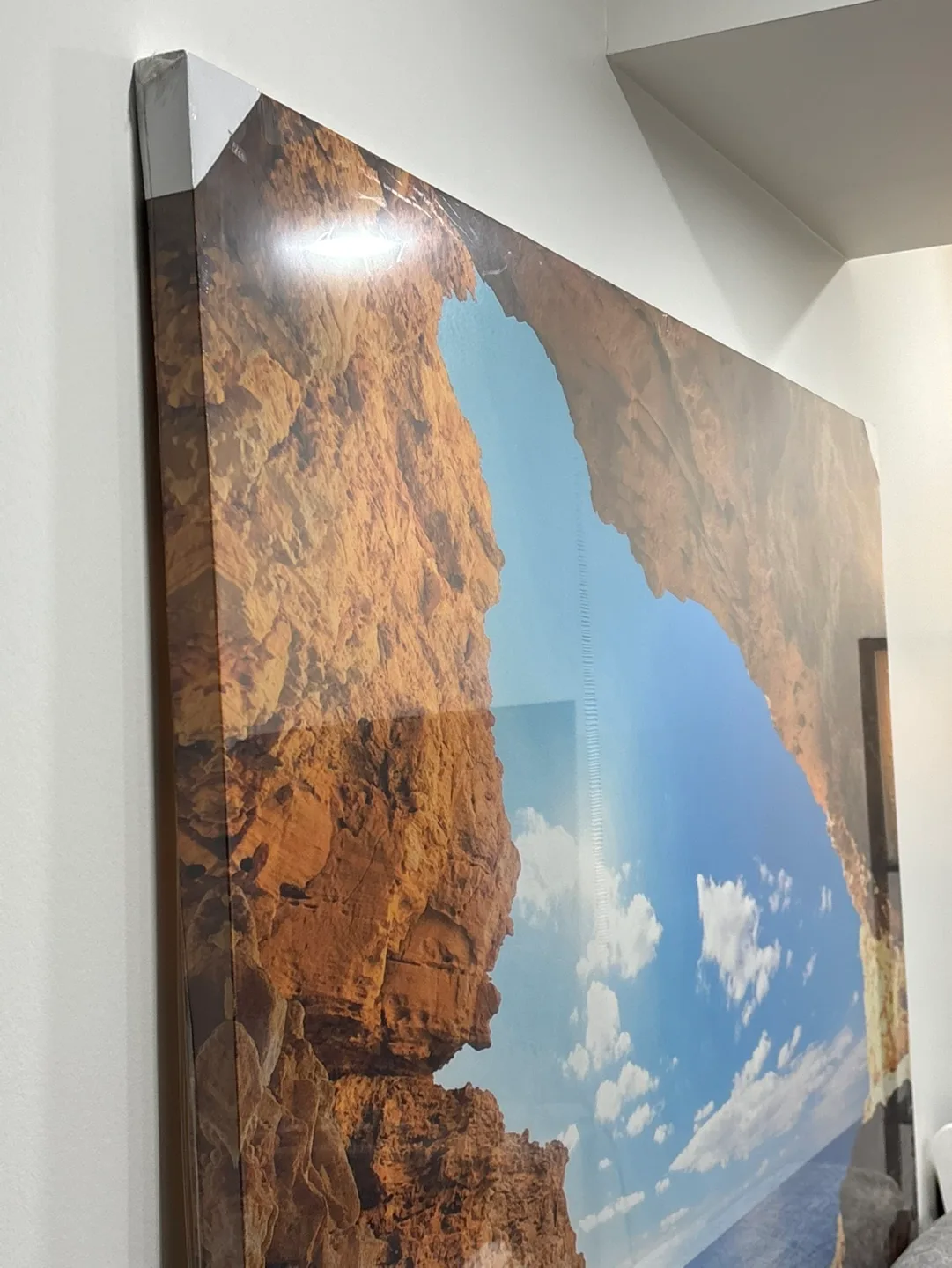 🥕Scenic Painting - Length: 39 inches /Width: 55 inches image indicator(3)