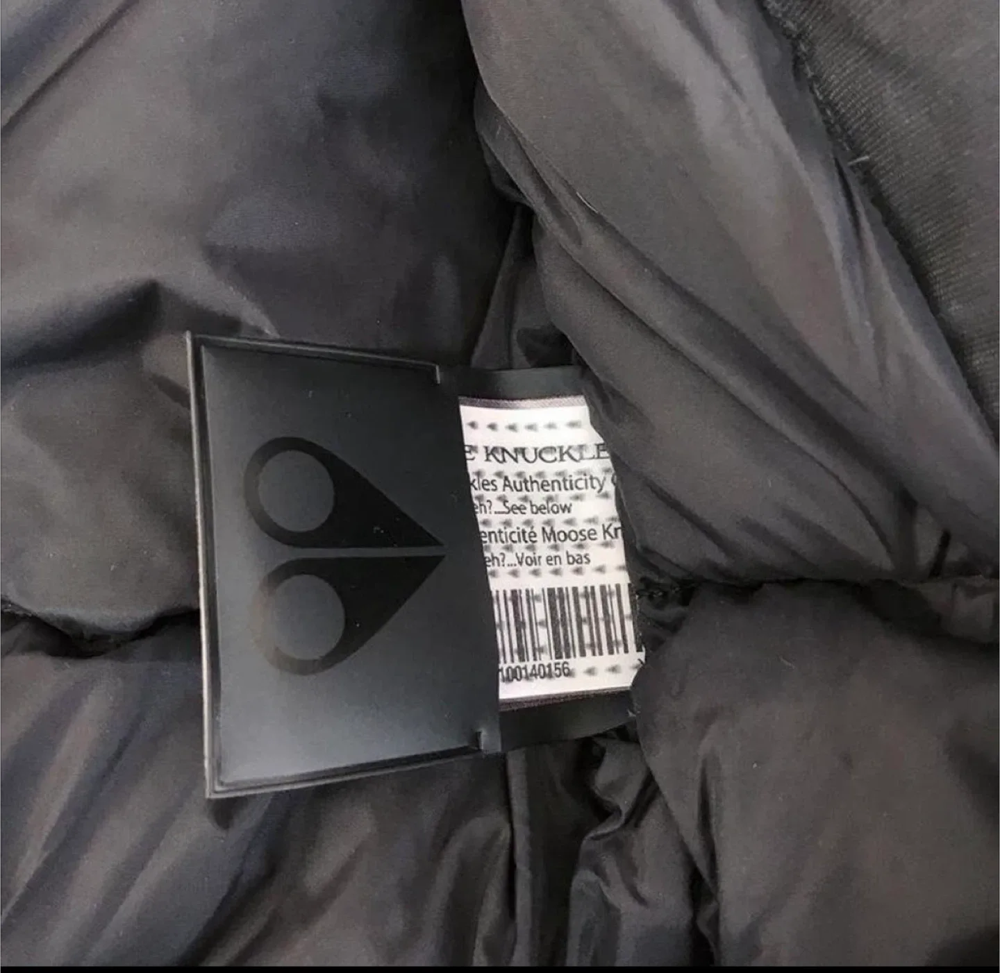 Moose Knuckles Black Bomber Jacket image indicator(7)