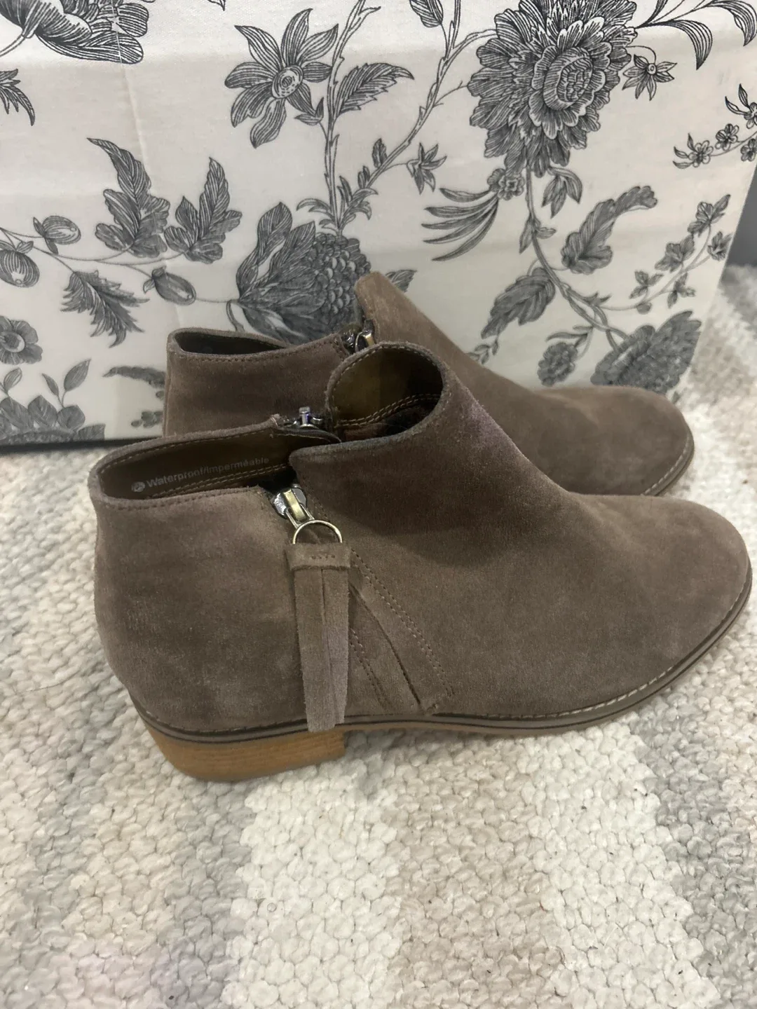 Blondo Waterproof Suede Ankle Boots image indicator(2)