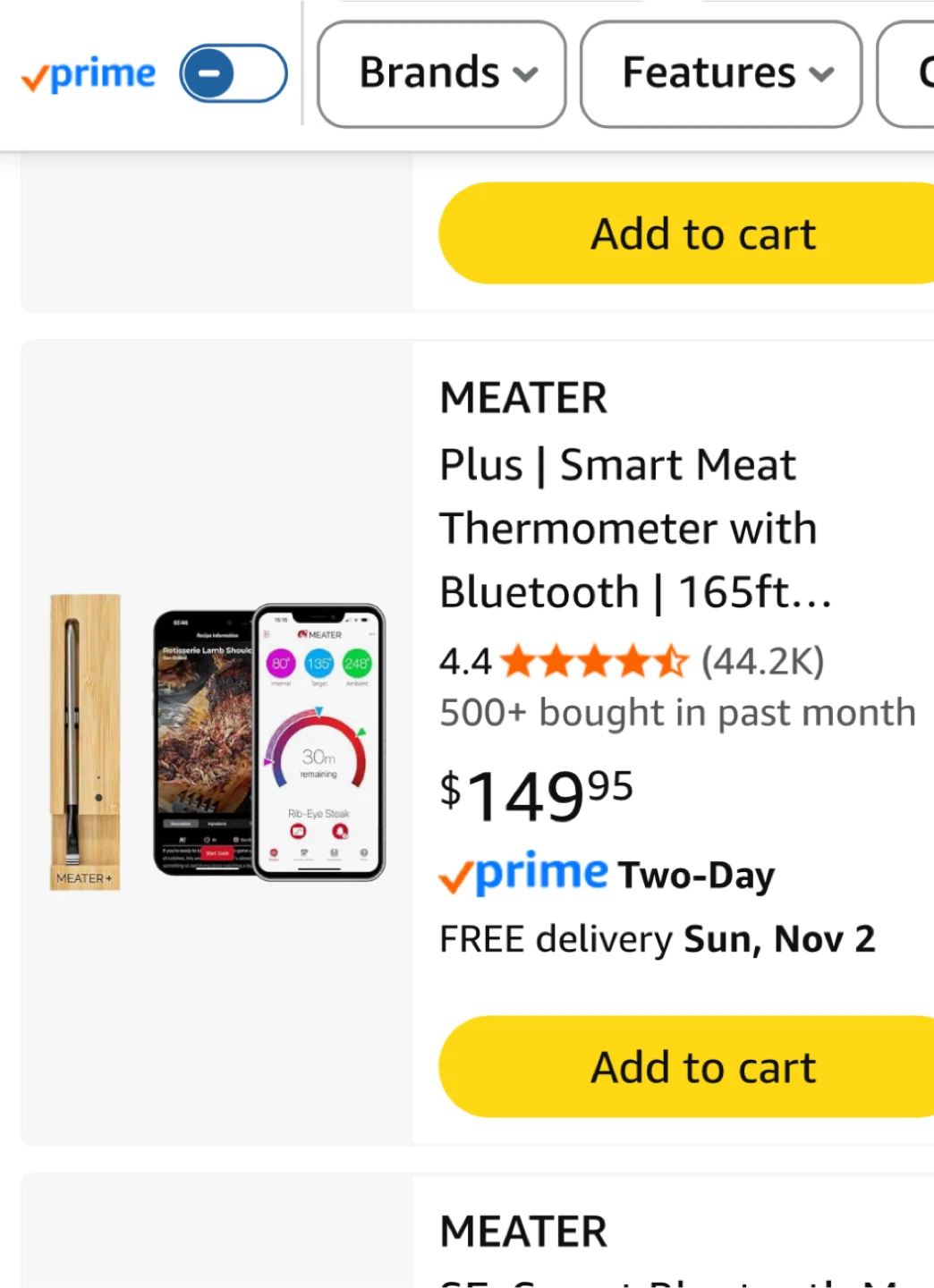 MEATER Plus Smart Meat Thermometer