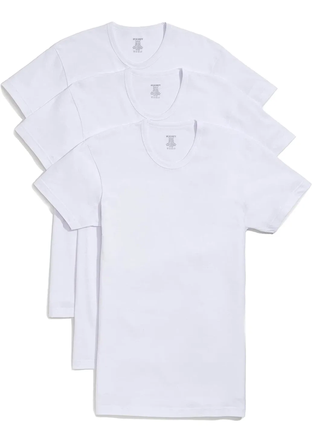 3-Pack White T-Shirts
