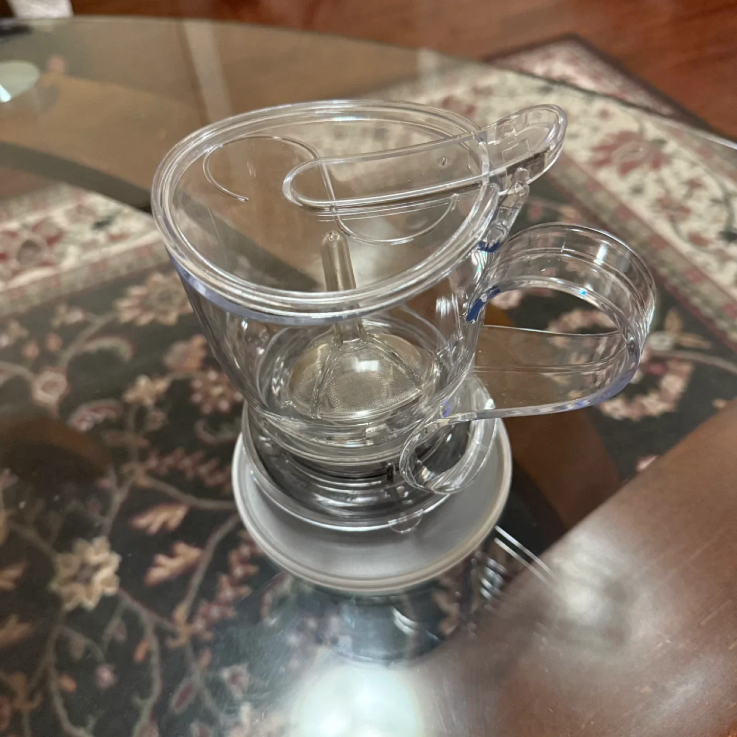 GROSCHE Aberdeen Tea Steeper, Tea Infuser, BPA PFAS Free, Clear image indicator(6)