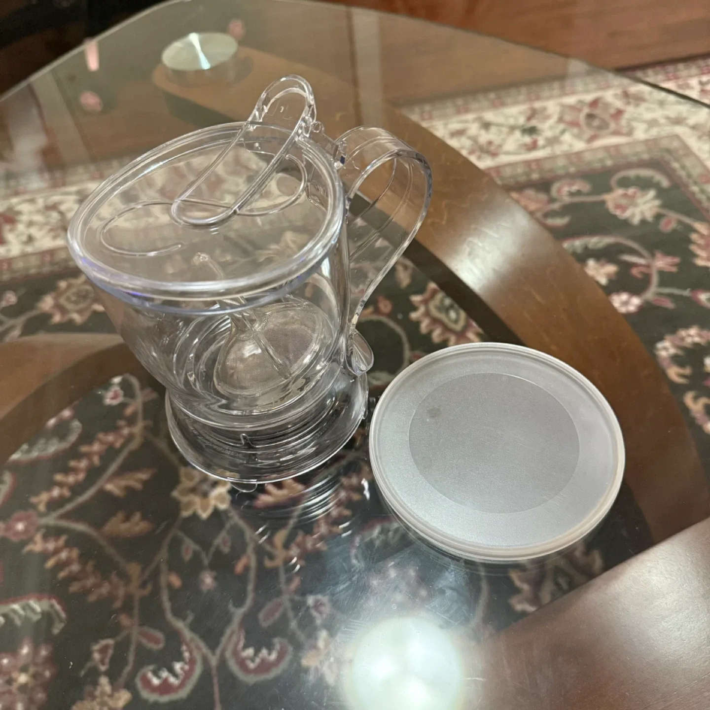 GROSCHE Aberdeen Tea Steeper, Tea Infuser, BPA PFAS Free, Clear image indicator(7)