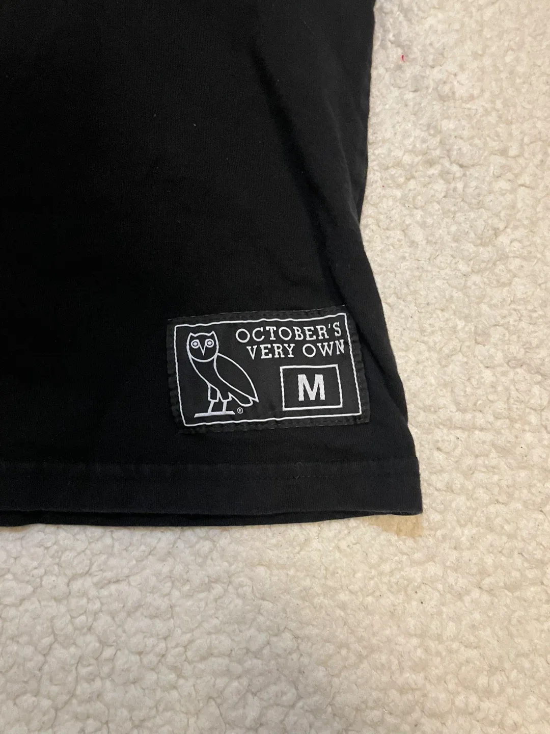 OVO October's Very Own Black T-Shirt - Size M image indicator(3)