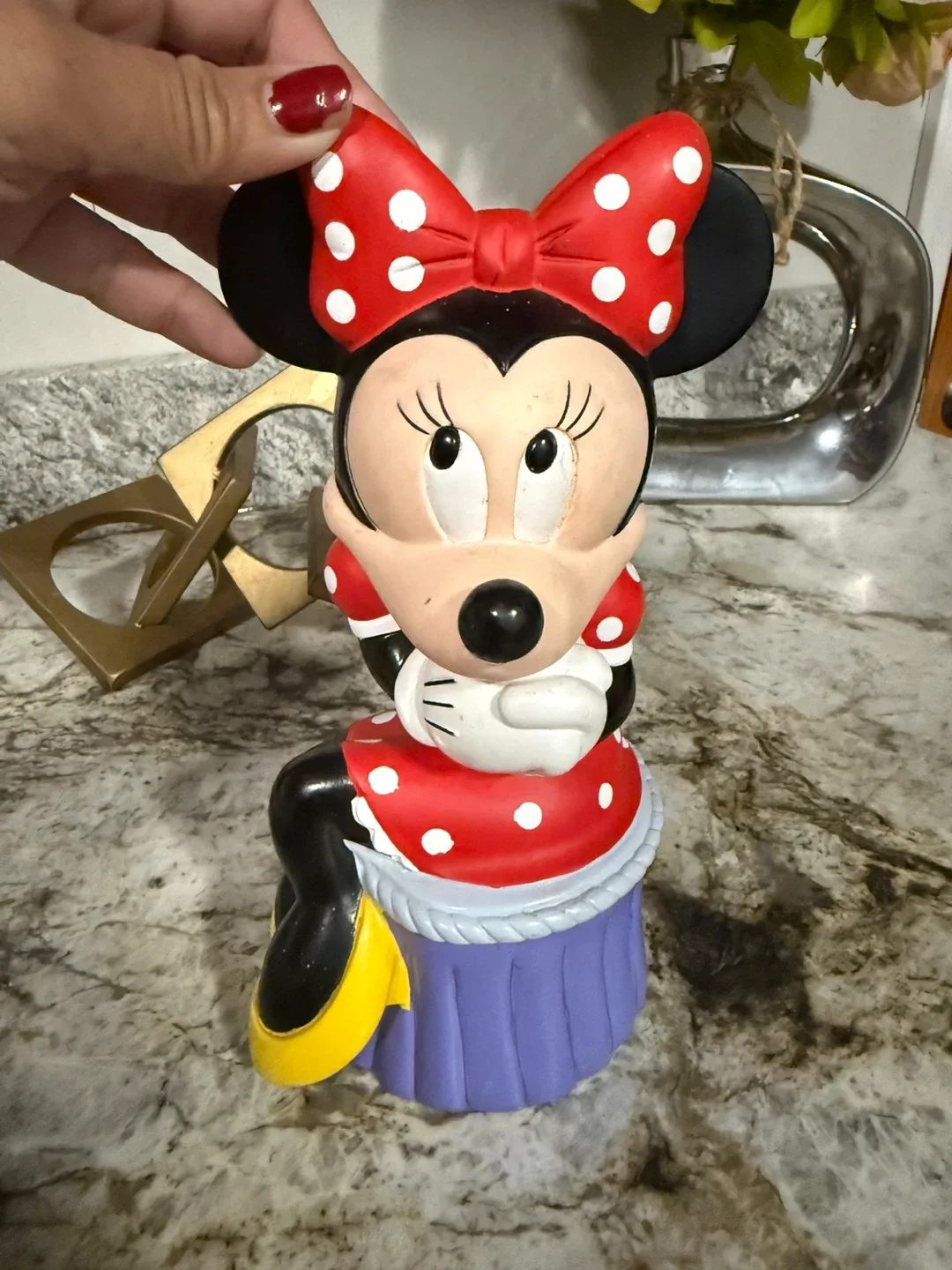Disney vintage Minnie Mouse Coin Bank