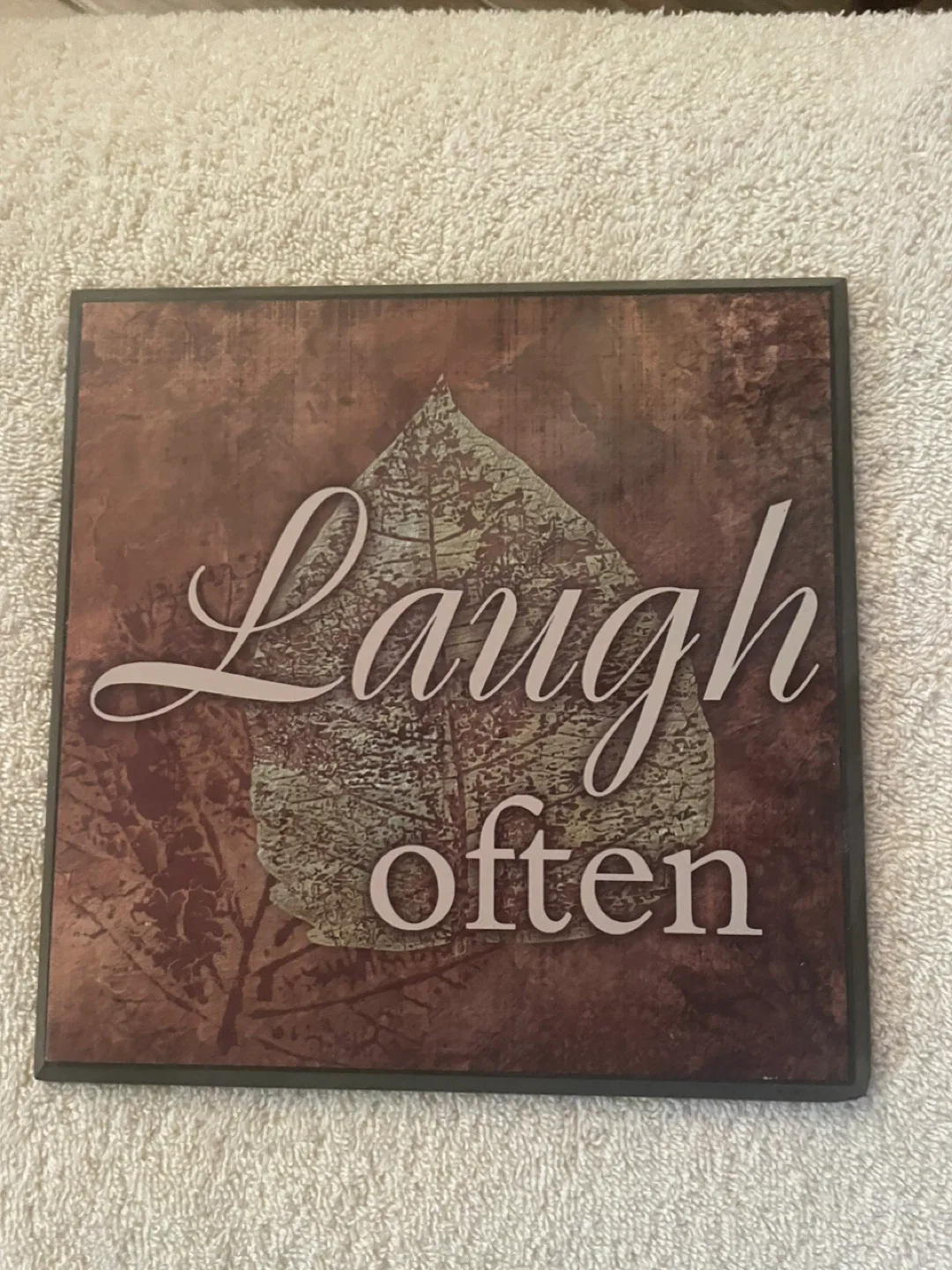 Wall Art - Live Well, Laugh Often, Love Much image indicator(6)