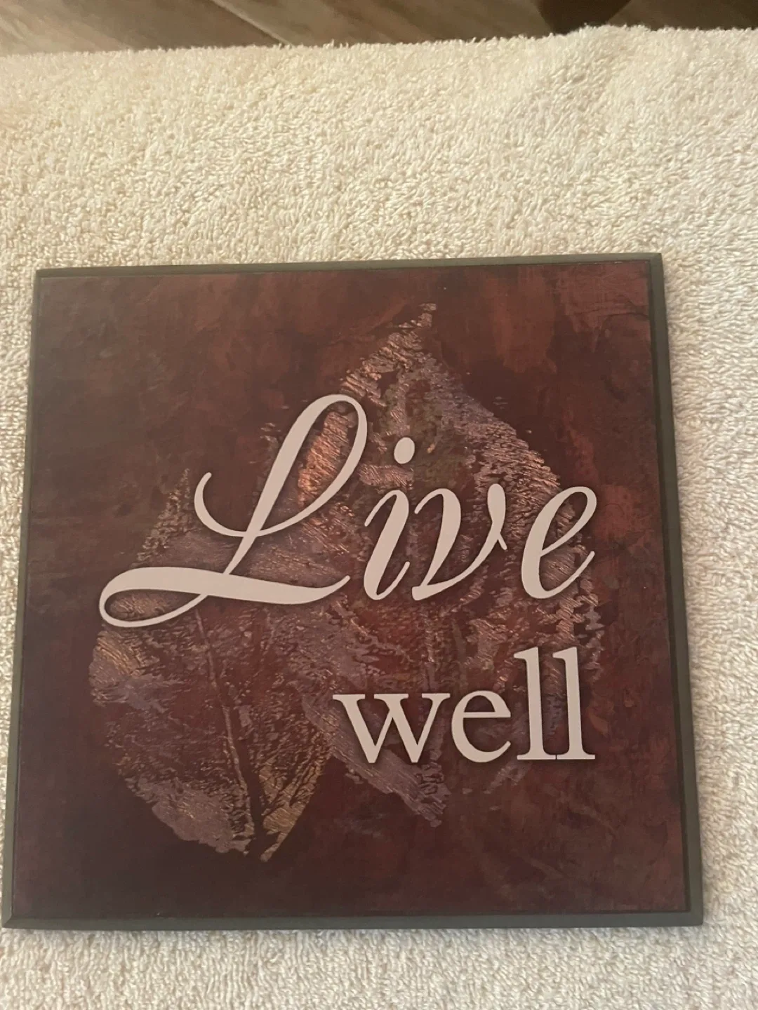 Wall Art - Live Well, Laugh Often, Love Much image indicator(5)