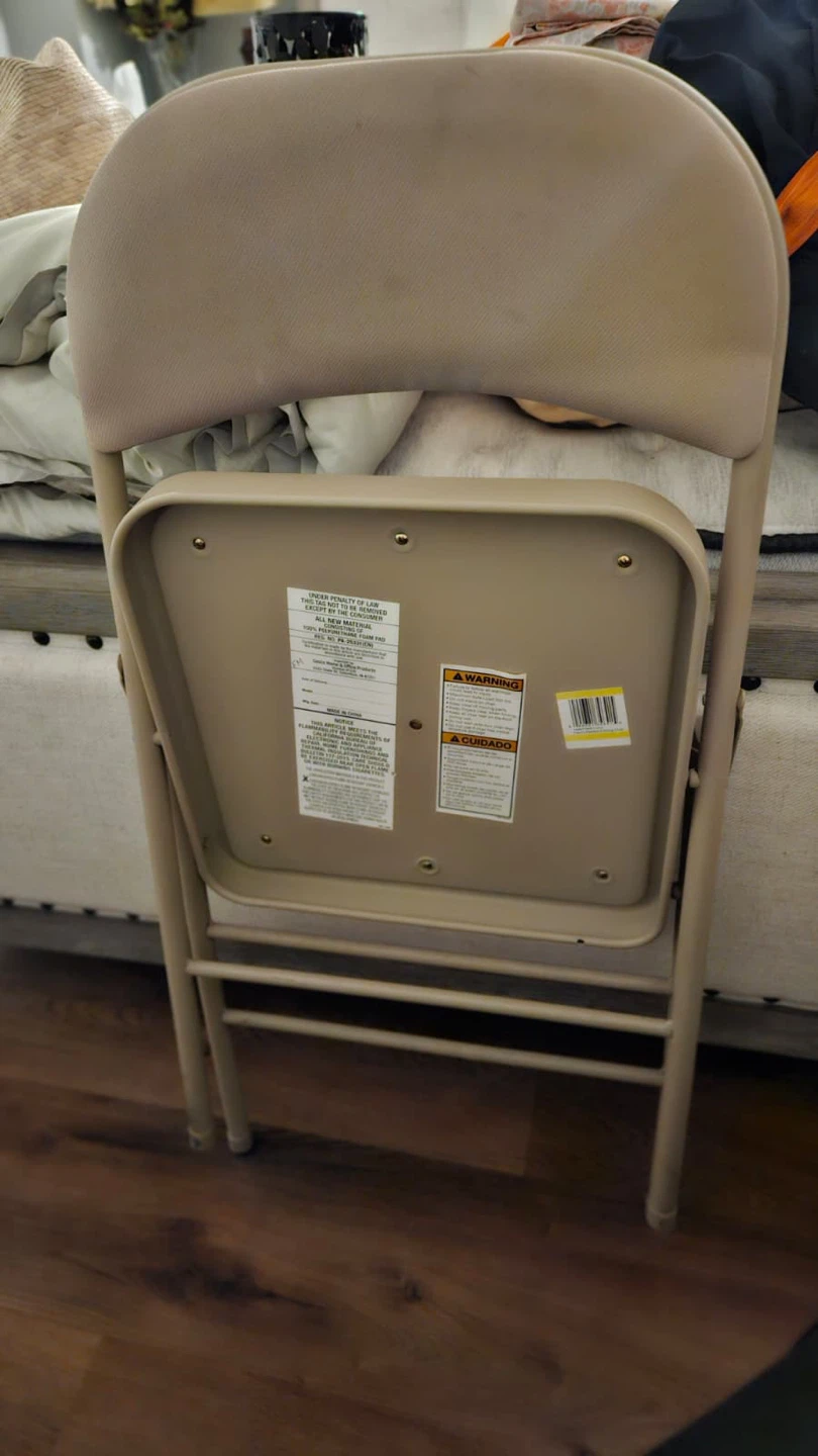 5 Folding Chair - Beige - photo 3