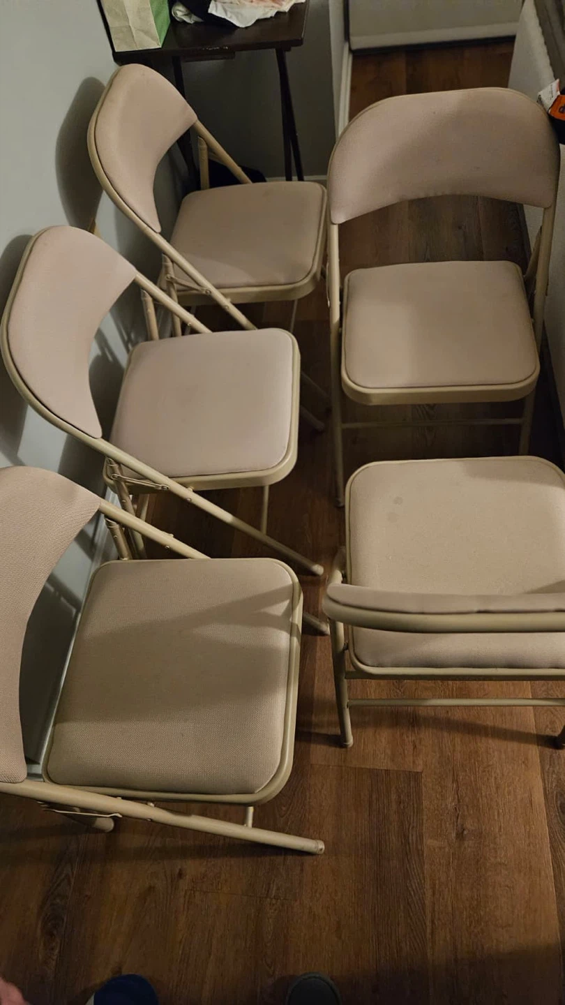 5 Folding Chair - Beige - photo 2
