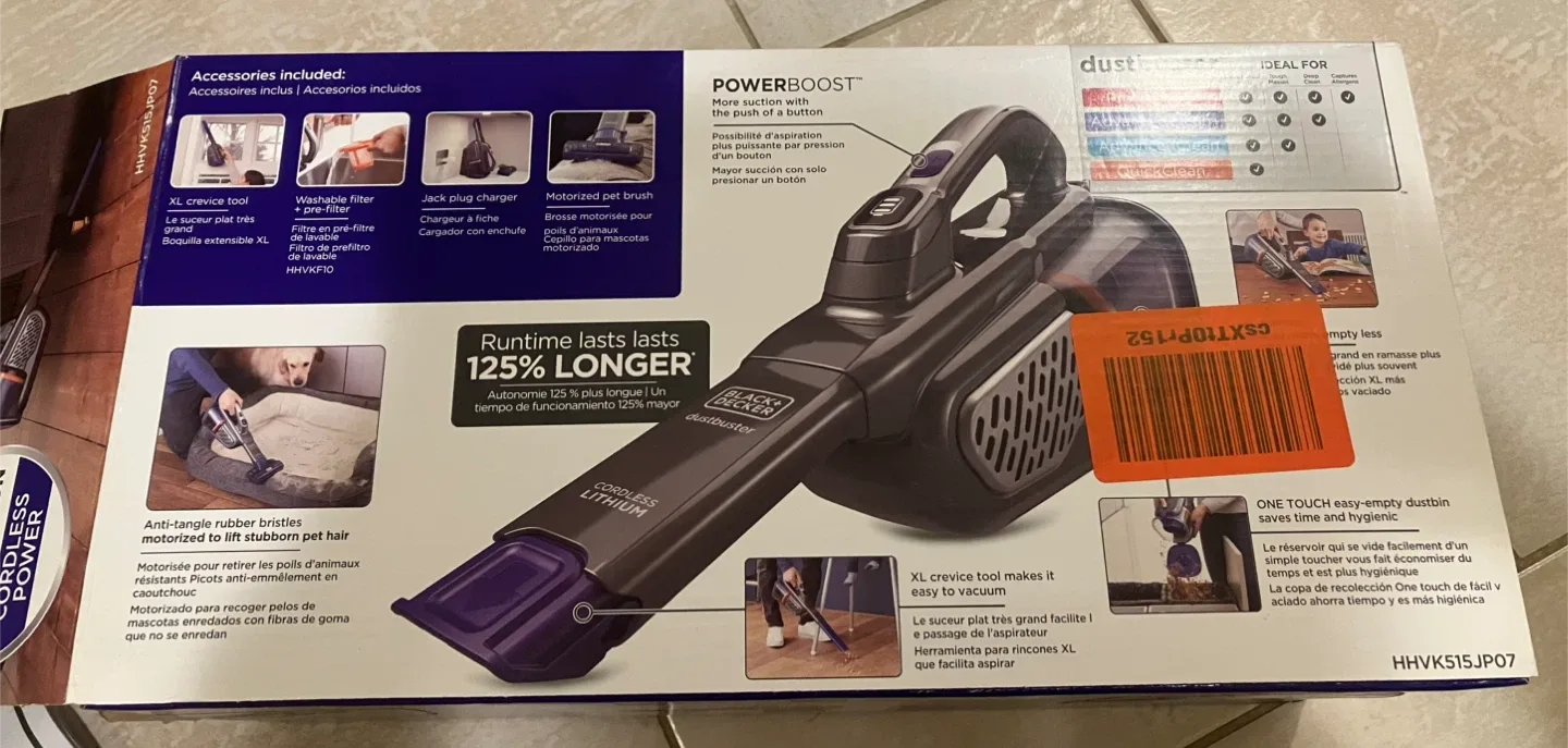Black+Decker Advanced Clean+ Furbuster Pet Vacuum image indicator(3)