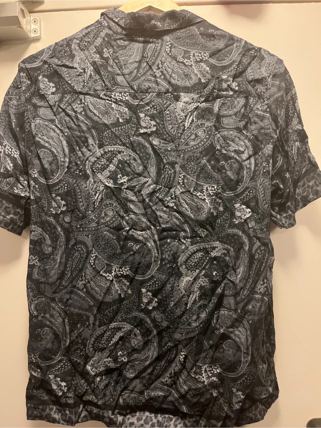 AllSaints Relaxed Fit Button-Down Shirt - Size M - photo 2