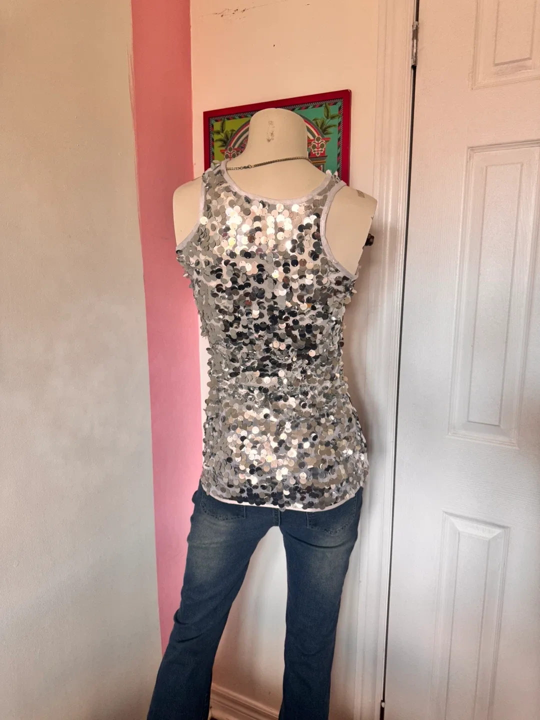 Silver Sequin Top image indicator(4)