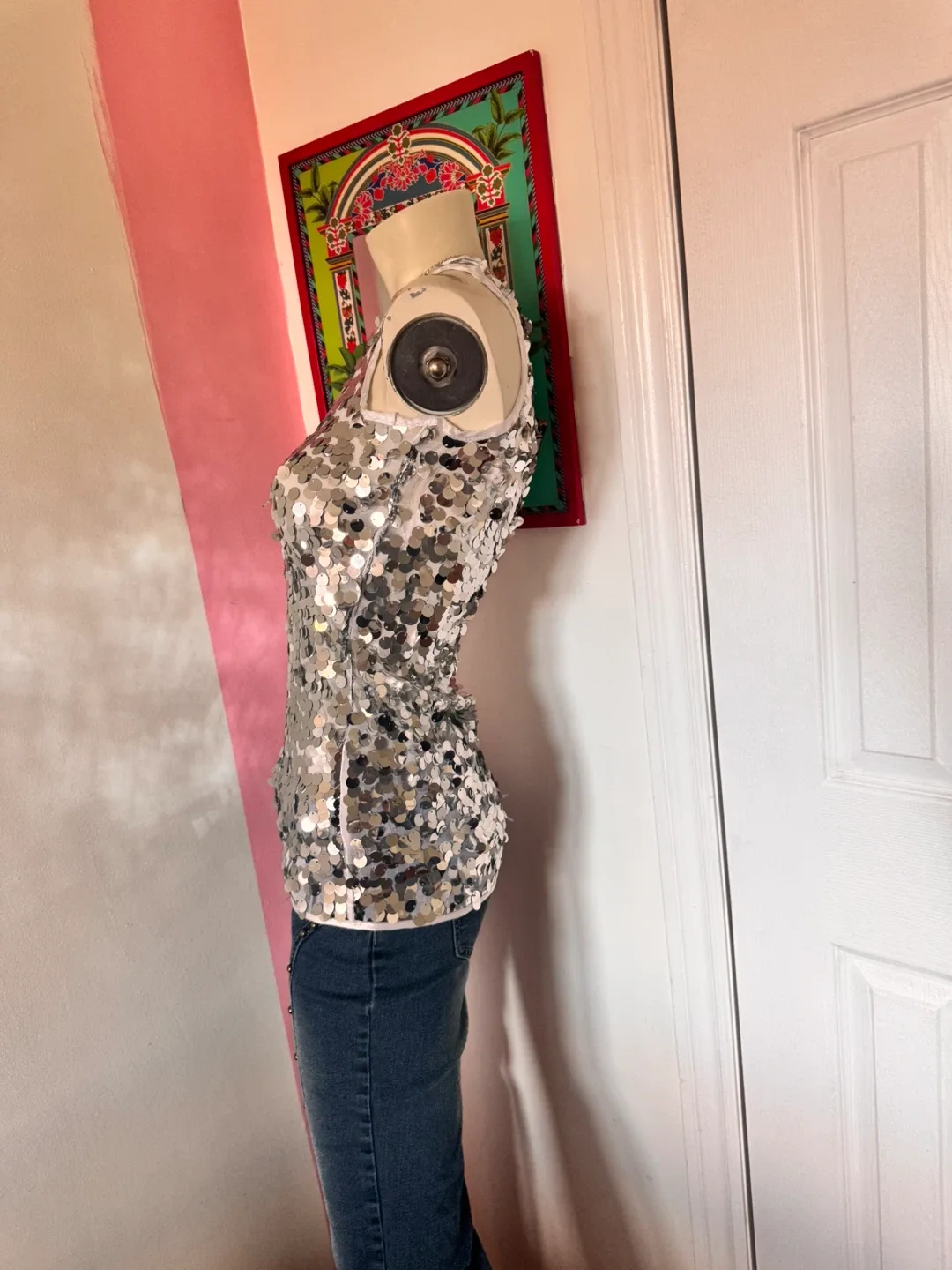 Silver Sequin Top image indicator(5)