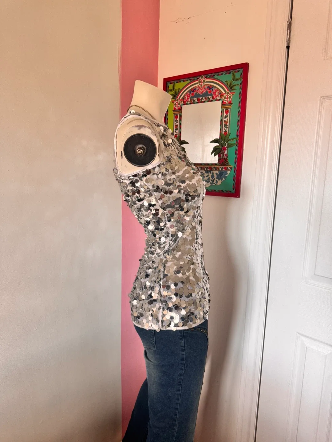 Silver Sequin Top image indicator(2)