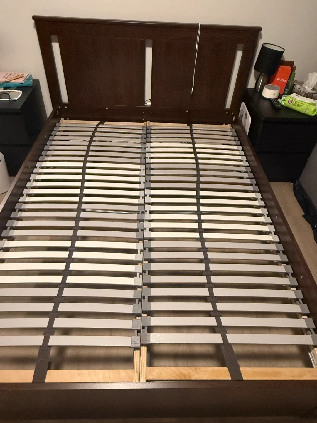 Dark Brown Double/Full Bed Frame image indicator(4)