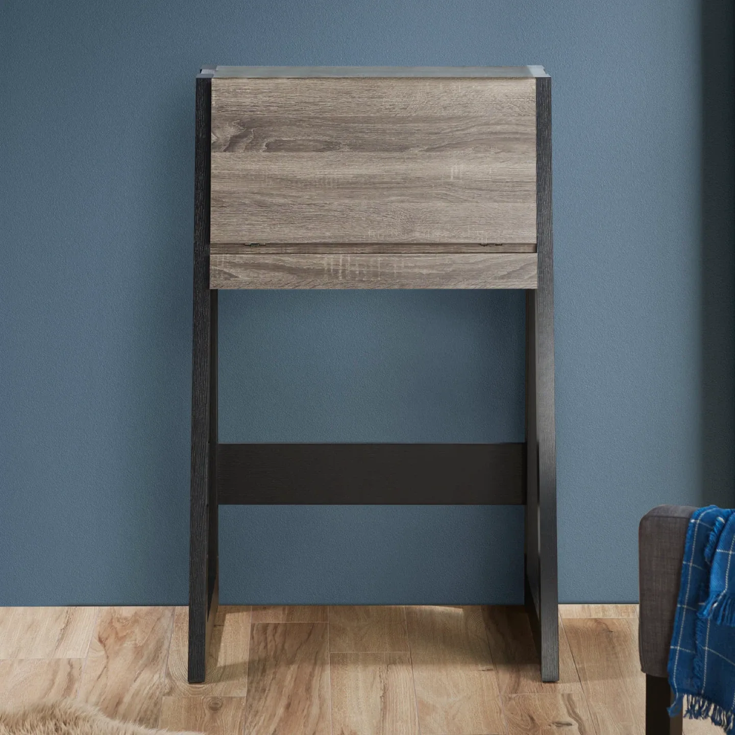 Drop Down Secretary Desk with Storage - Like New! image indicator(2)