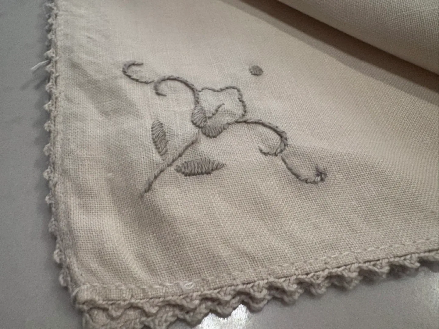 Vintage Cloth Napkins - Set of 12 NEW thumbnail