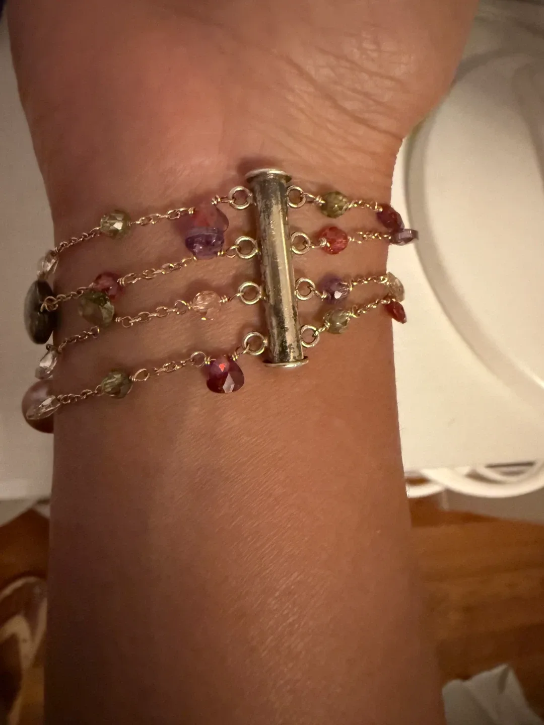 Multi-strand Beaded Bracelet image indicator(3)