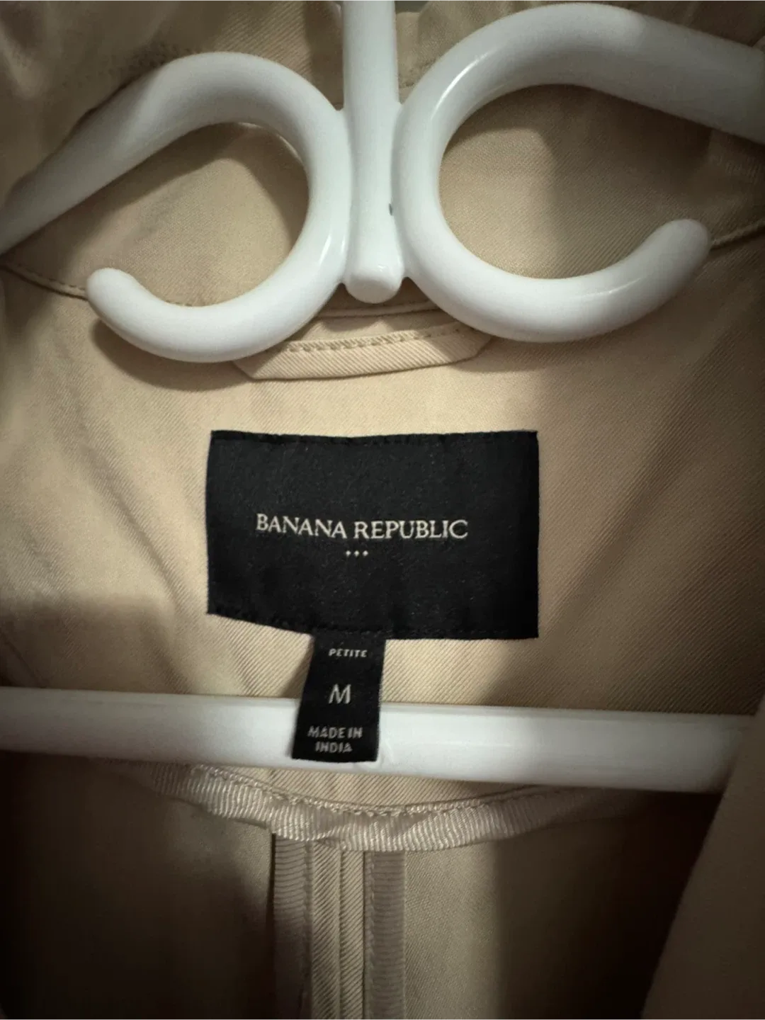 Banana Republic Petite Trench Coat - Size M image indicator(4)