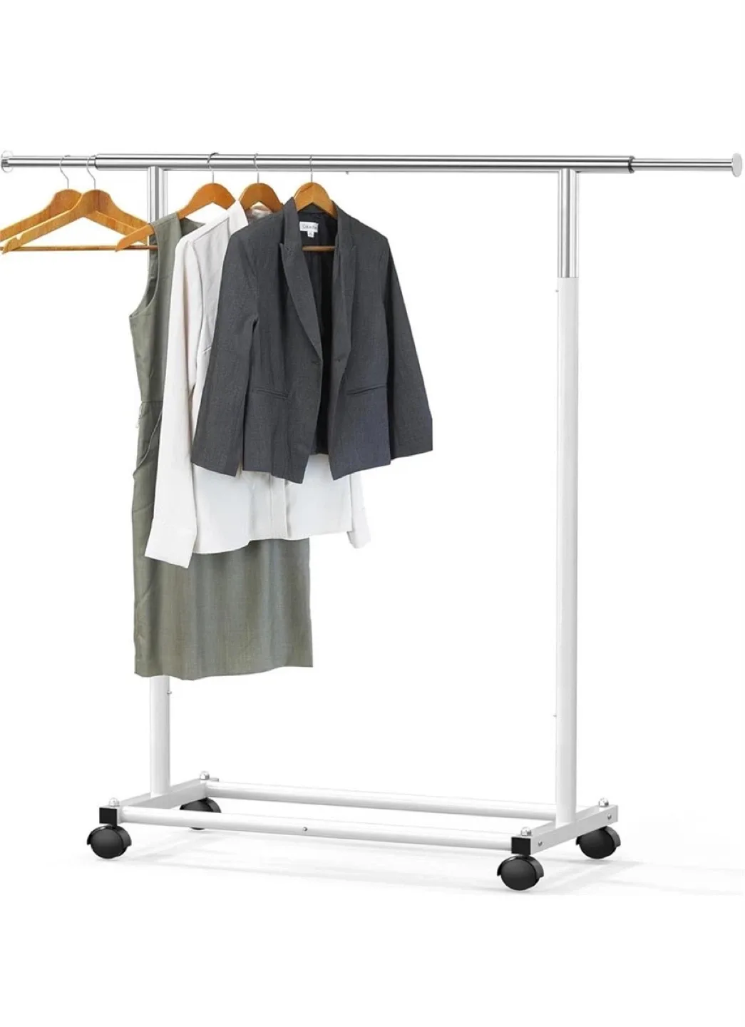 Rolling Garment Rack - Clothes Organizer image indicator(3)