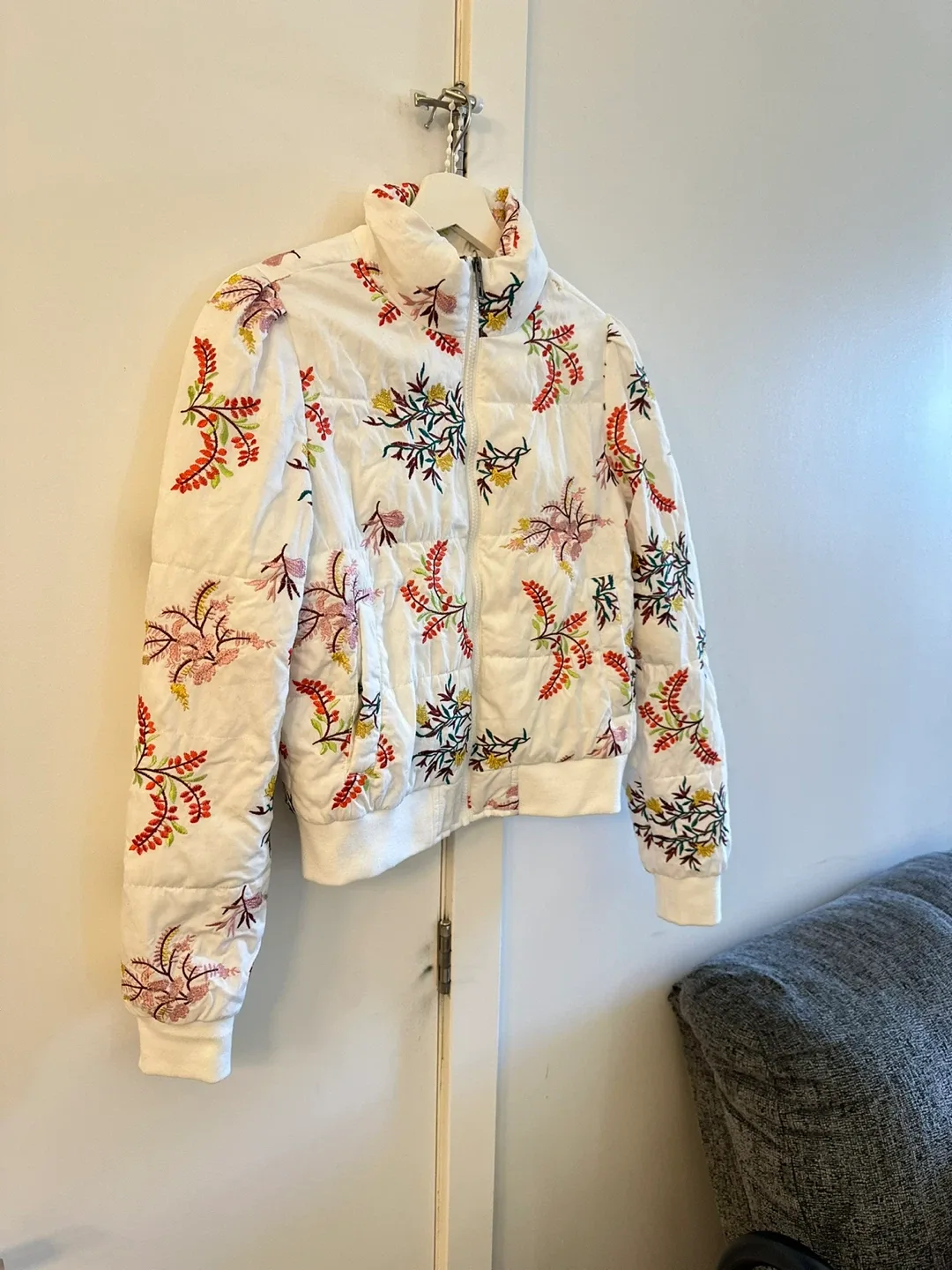 Desigual Floral Padded Jacket - Size XS image indicator(2)